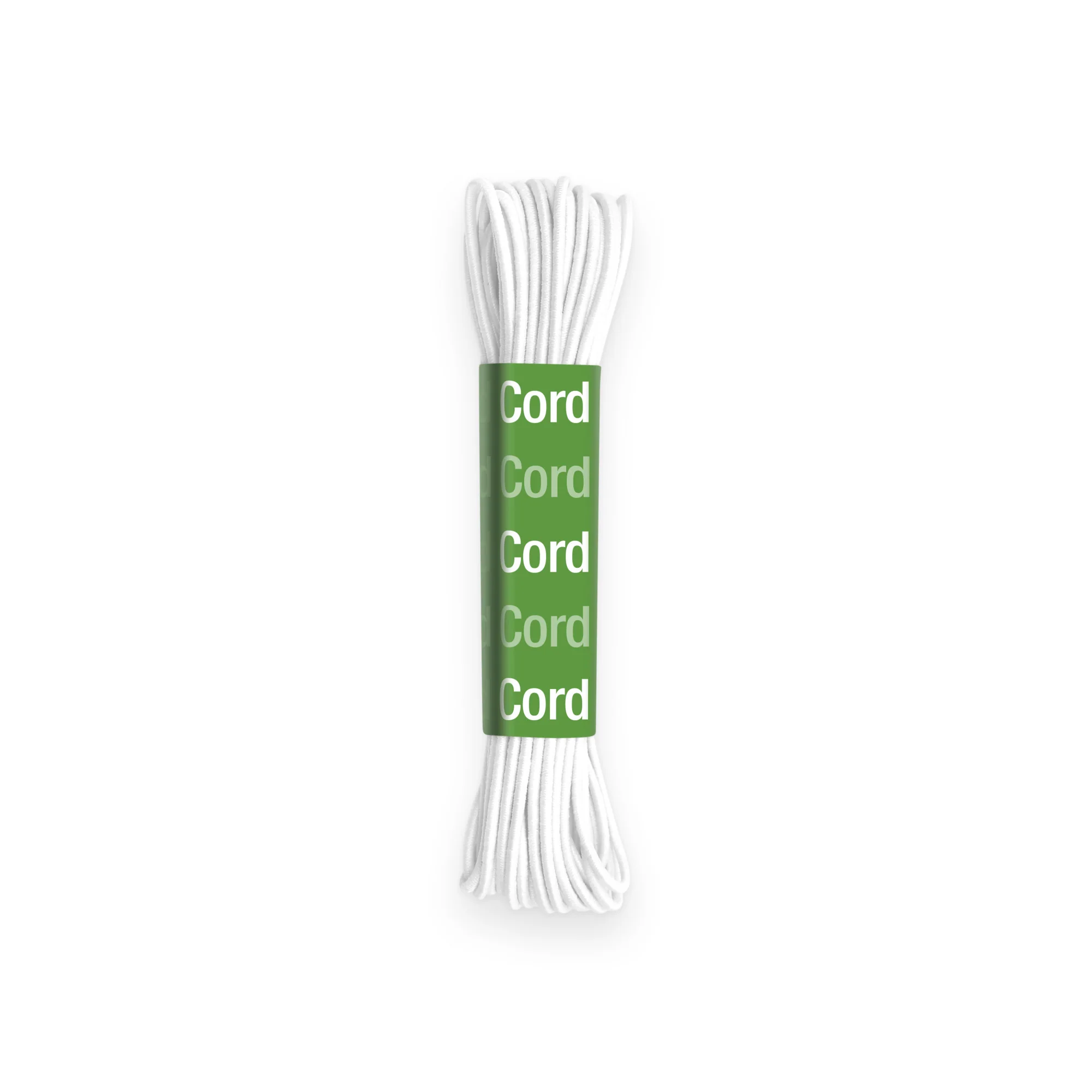 Beading Cord Elastic, White, 5 yd - Image 2