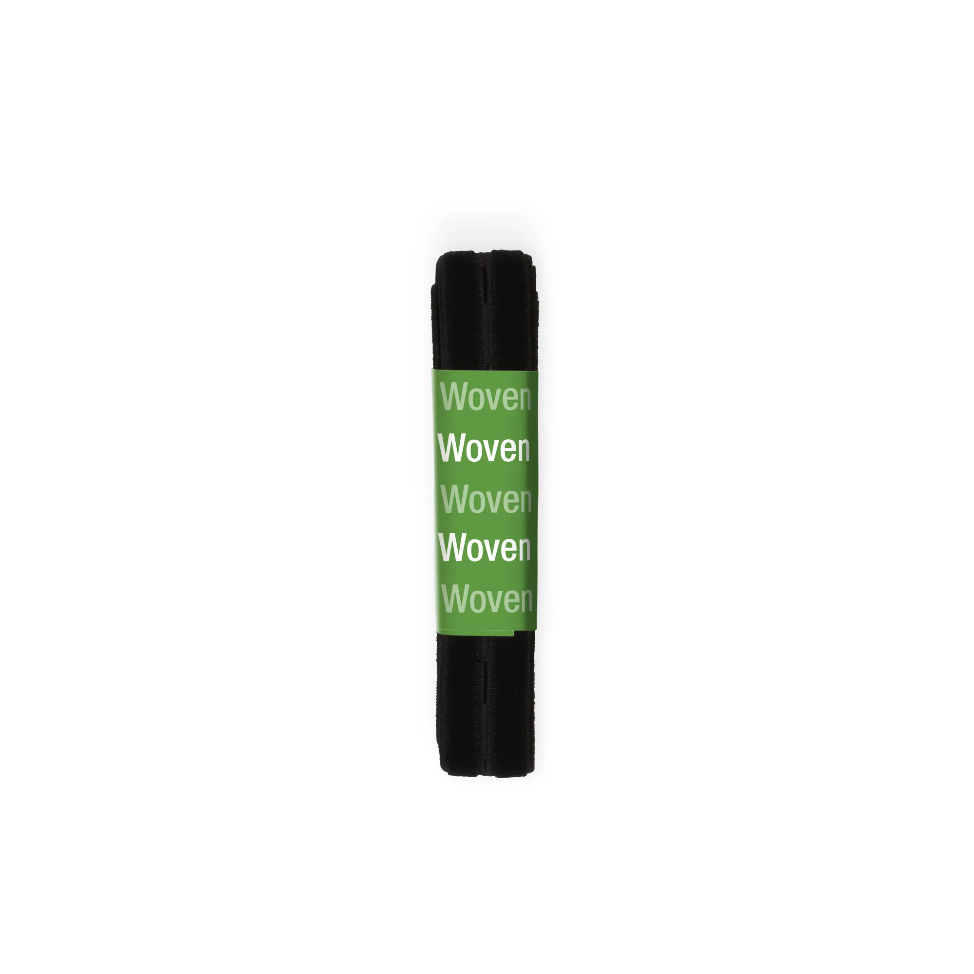 5/8" Buttonhole Elastic, Black, 1 yd - Image 2