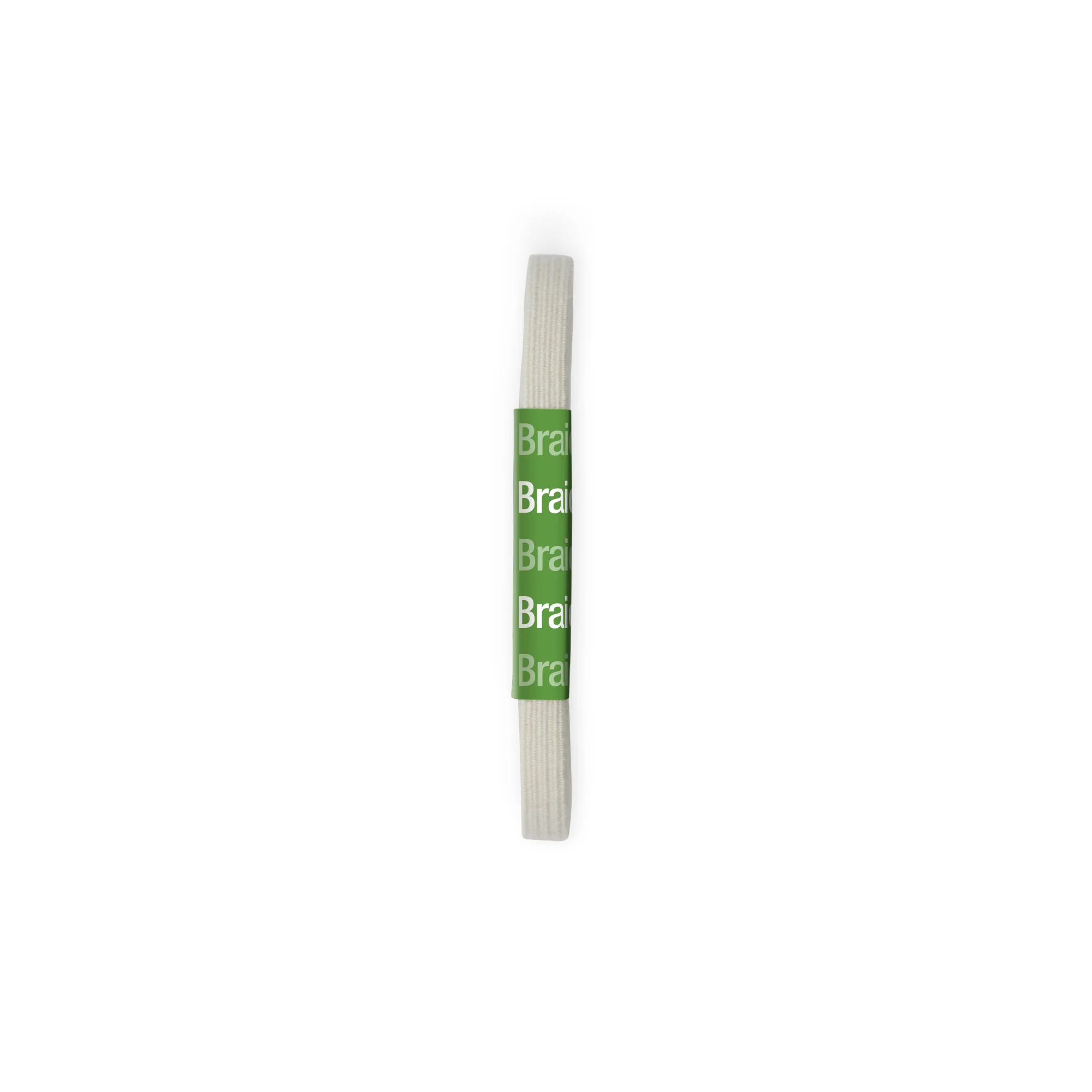 1/4" Cotton Swimwear Elastic, Natural, 3 yd - Image 2