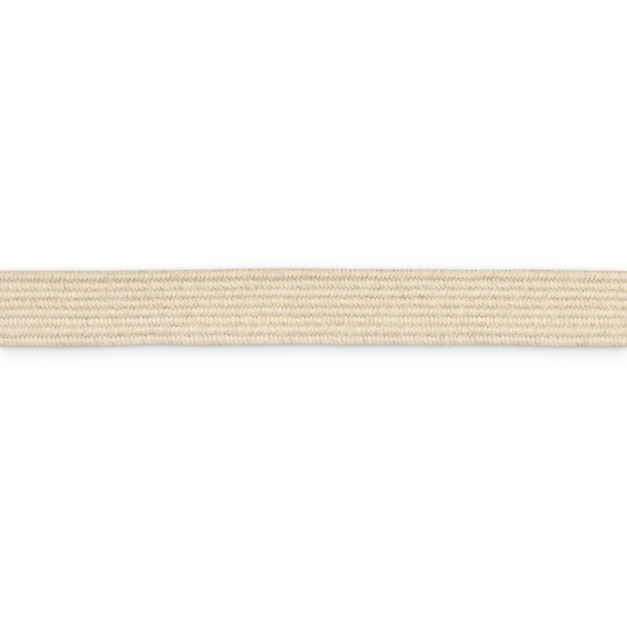 1/4" Cotton Swimwear Elastic, Natural, 3 yd - Image 4