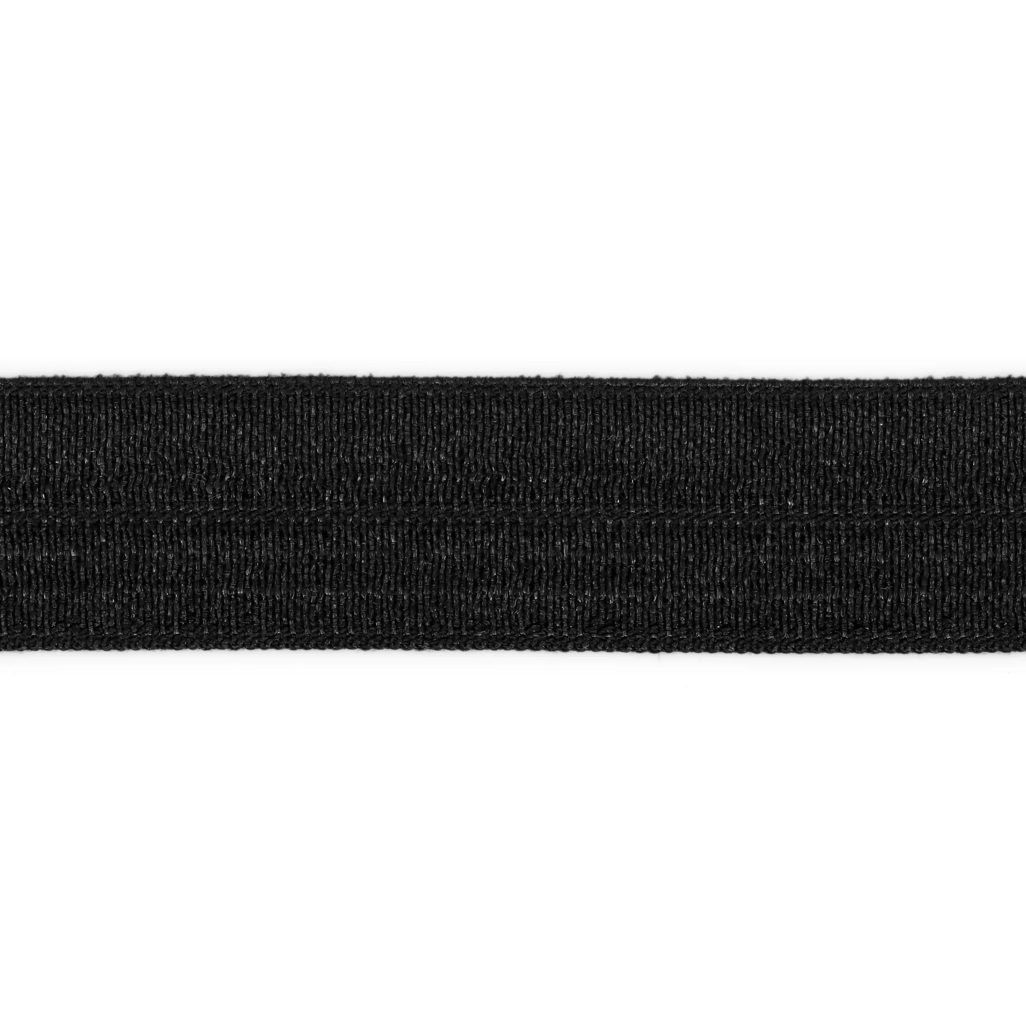 5/8" Fold-Over Elastic, Black, 1 yd - Image 2