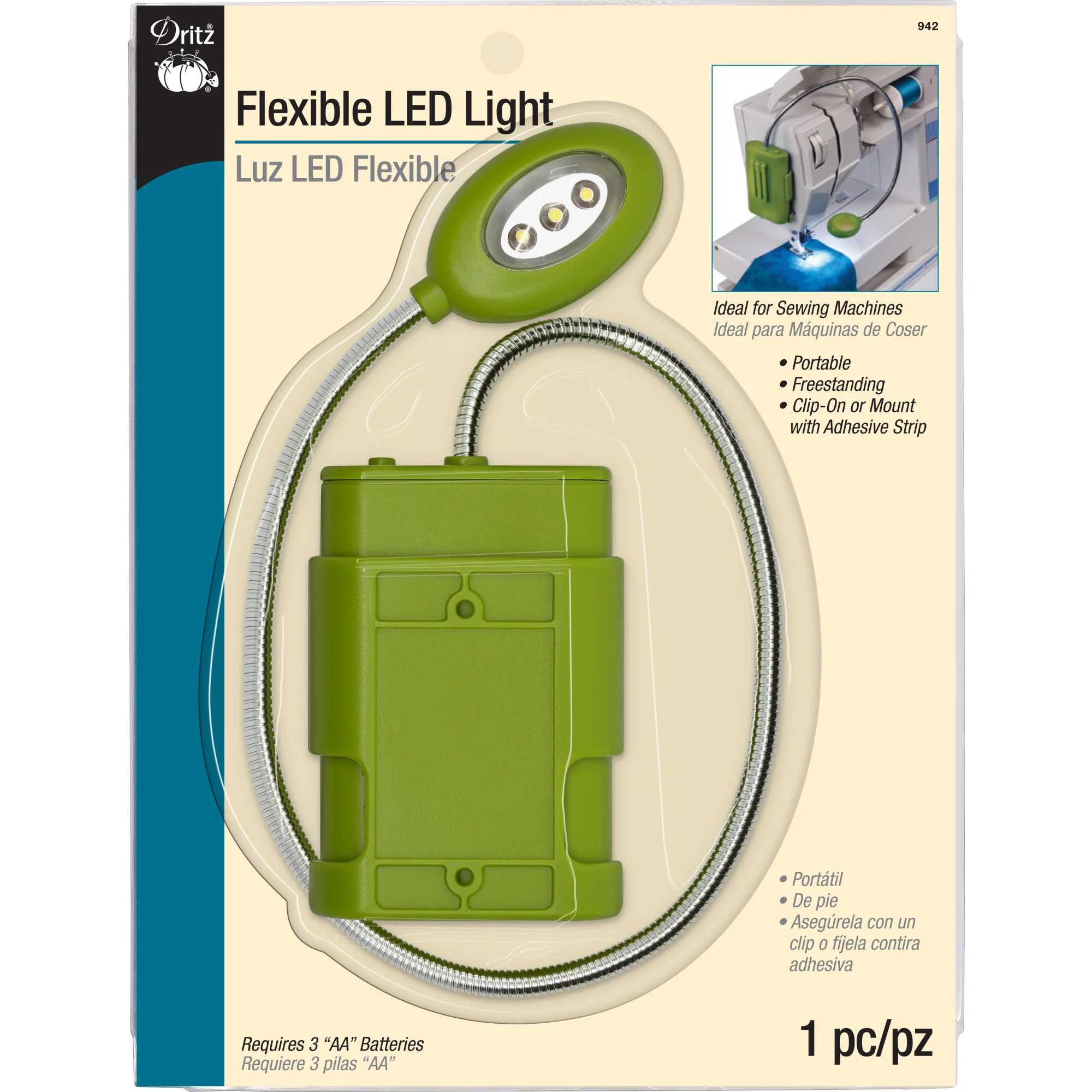 Flexible LED Light, Free-Standing and Clip-On, Assorted Colors - Image 3