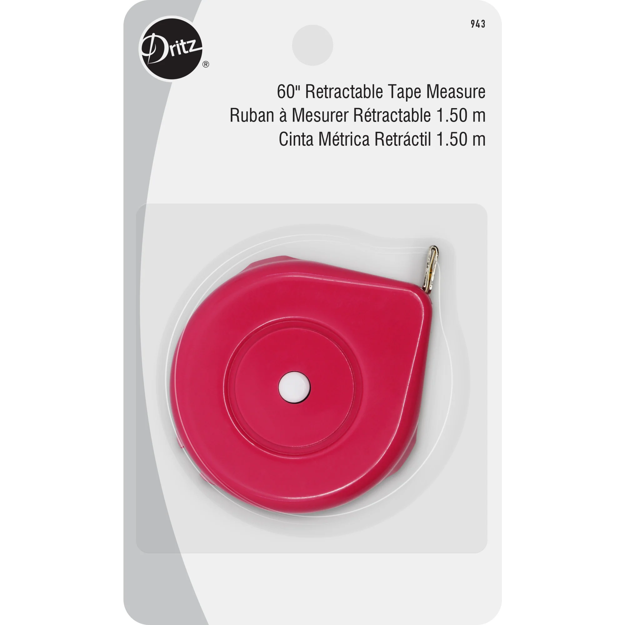 60-Inch Retractable Tape Measure, Assorted Colors - Image 2