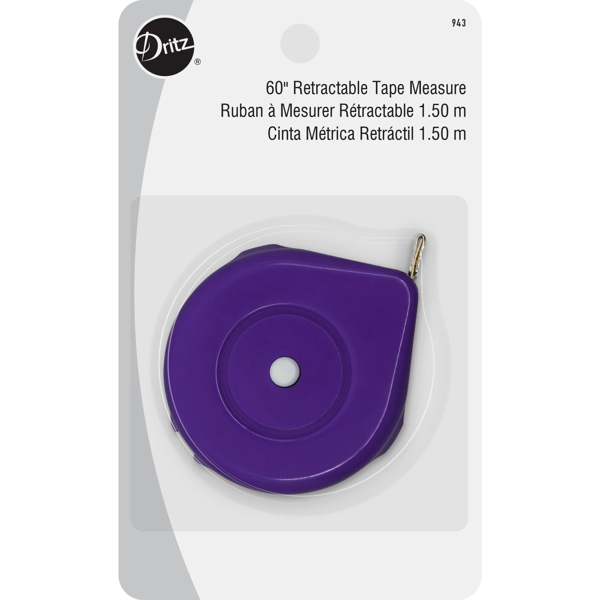 60-Inch Retractable Tape Measure, Assorted Colors - Image 3