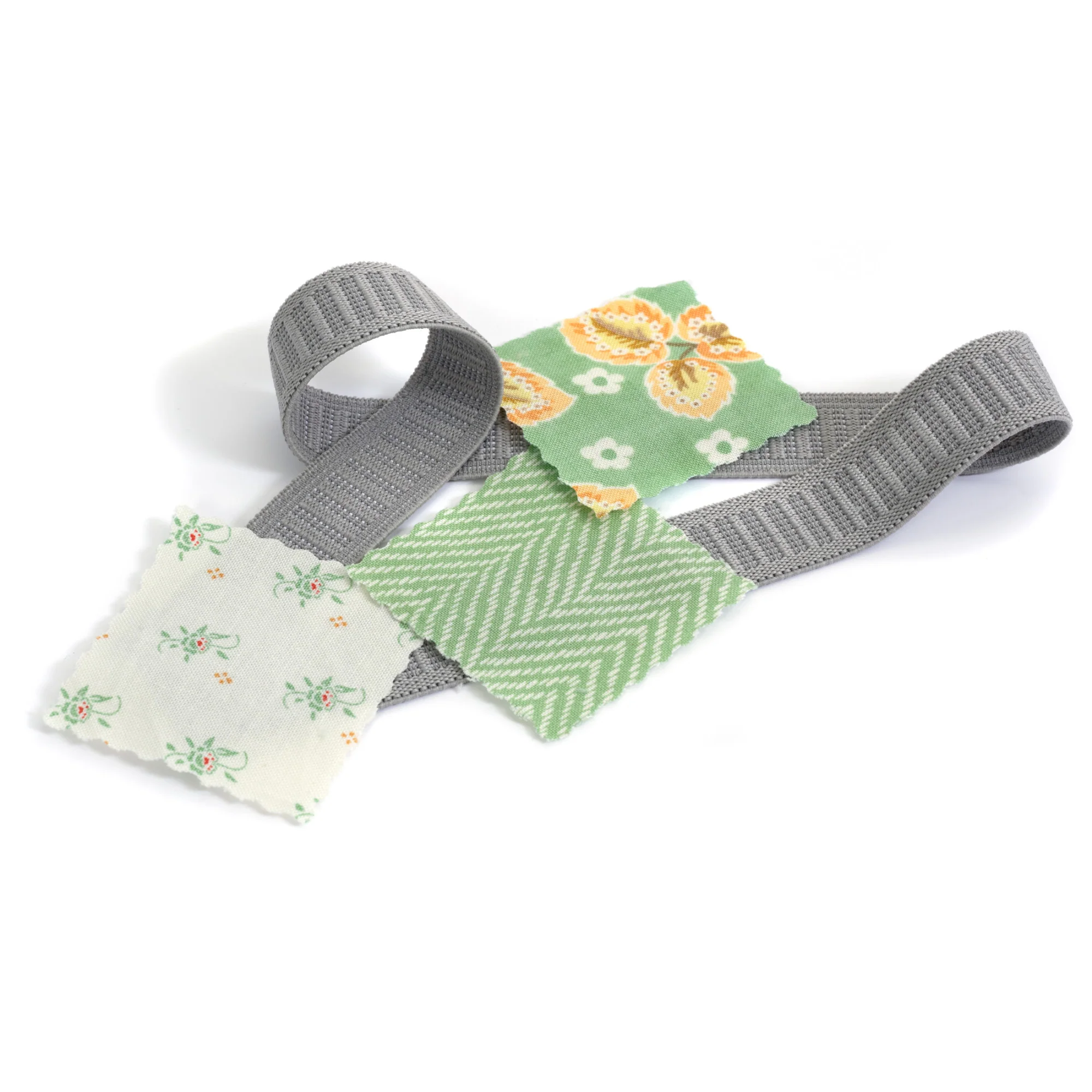3/4" Non-Roll Elastic, Gray, 6 yd - Image 5