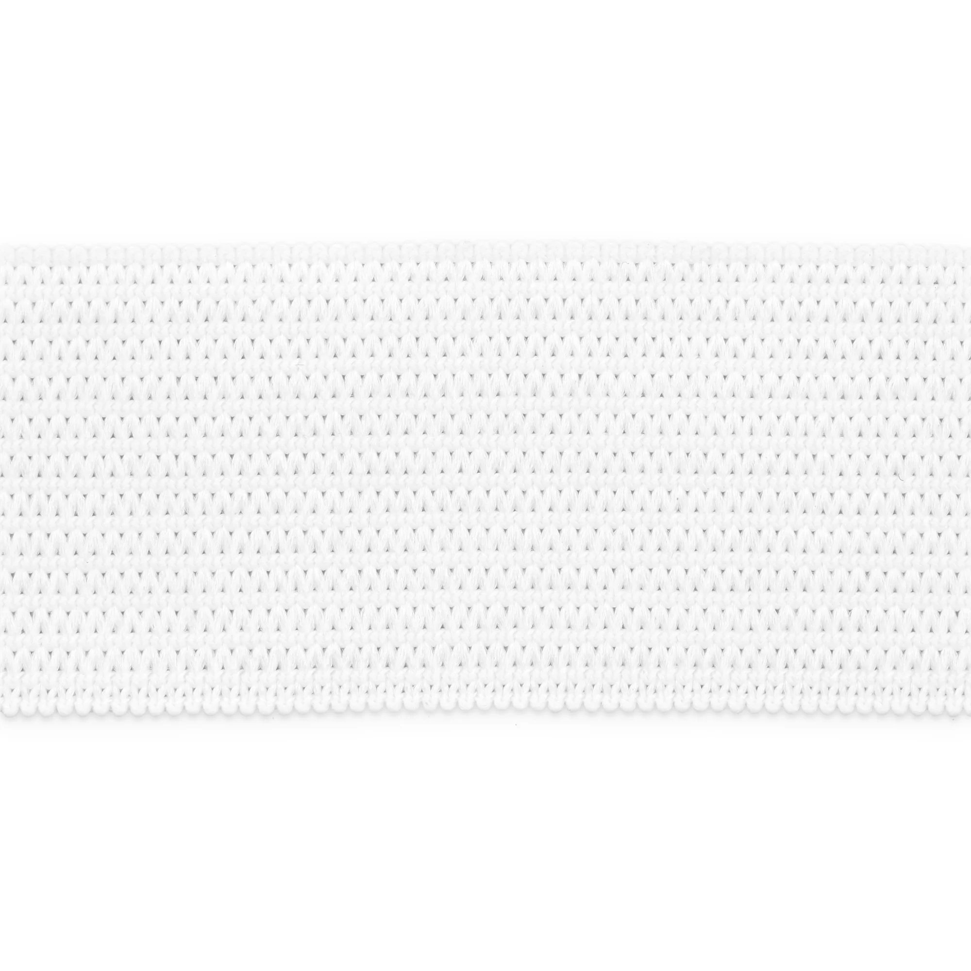 3/4" Knit Elastic, White, 3 yd - Image 3