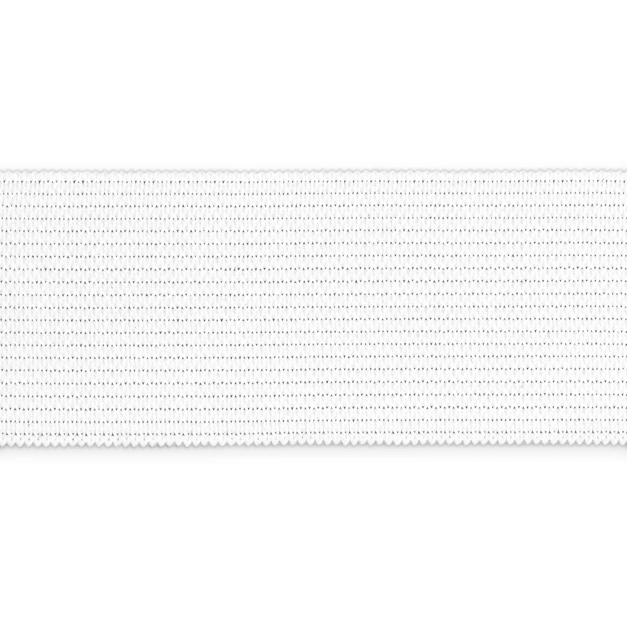 1" Knit Elastic, White, 3 yd - Image 3