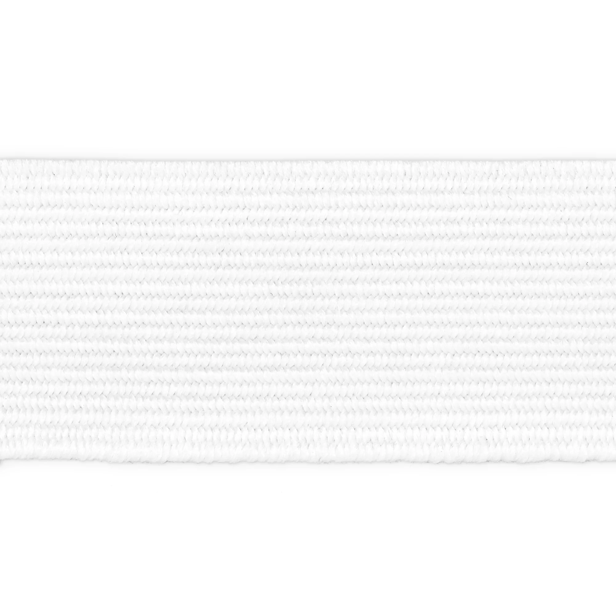 3/4" White Braided Elastic, 3 yd - Image 3