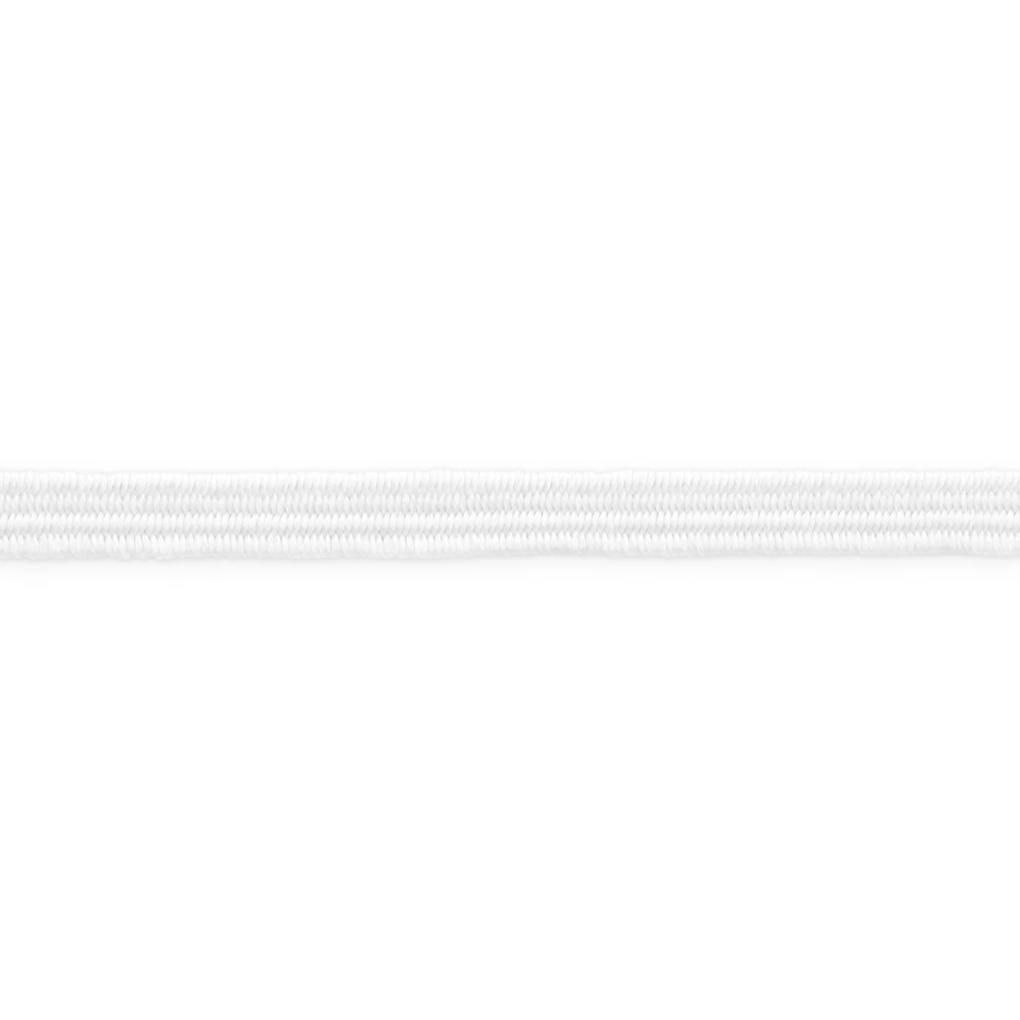 1/8" Soft Stretch Elastic, White, 9 yd - Image 3