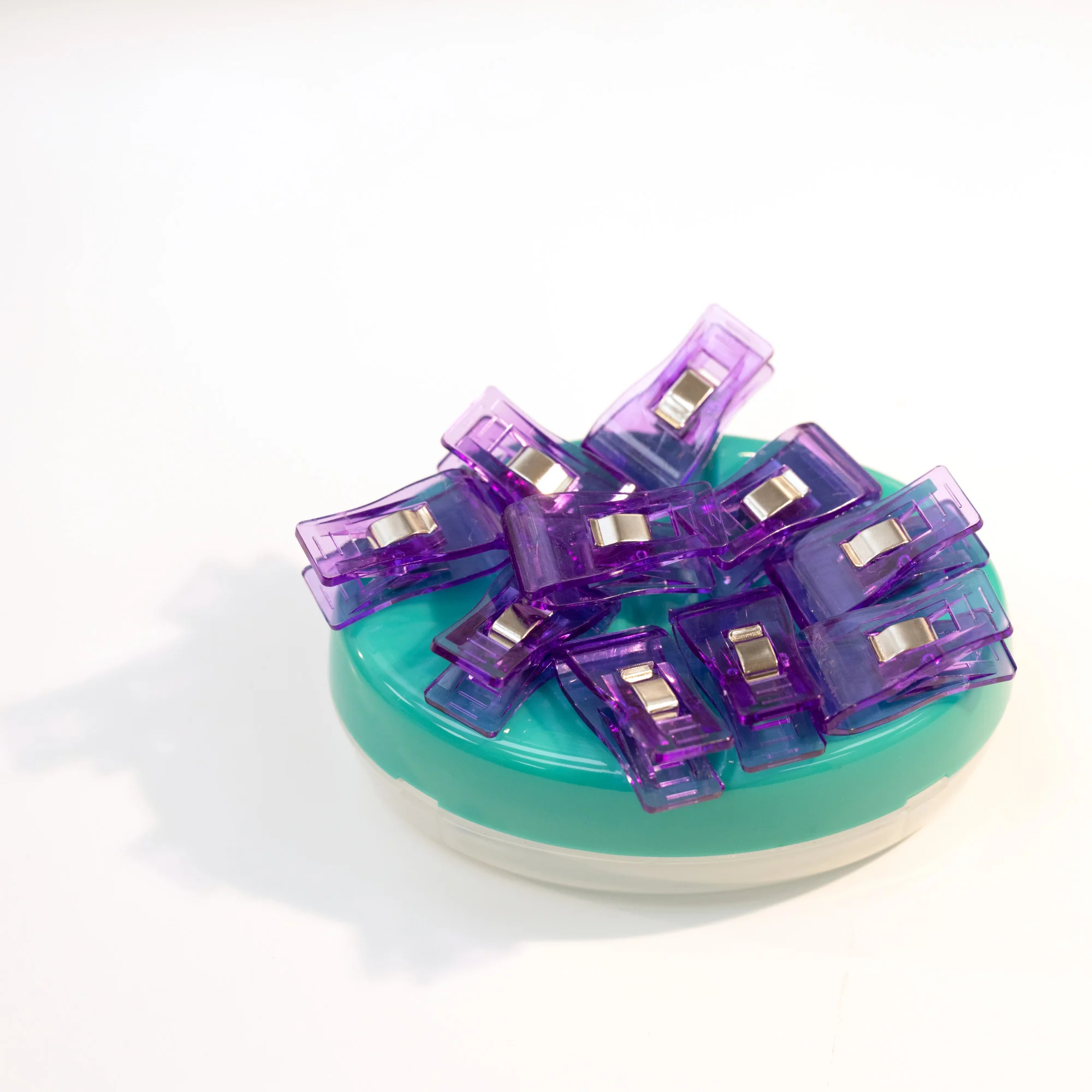 Fabric & Craft Clips, Purple, 12 pc - Image 7