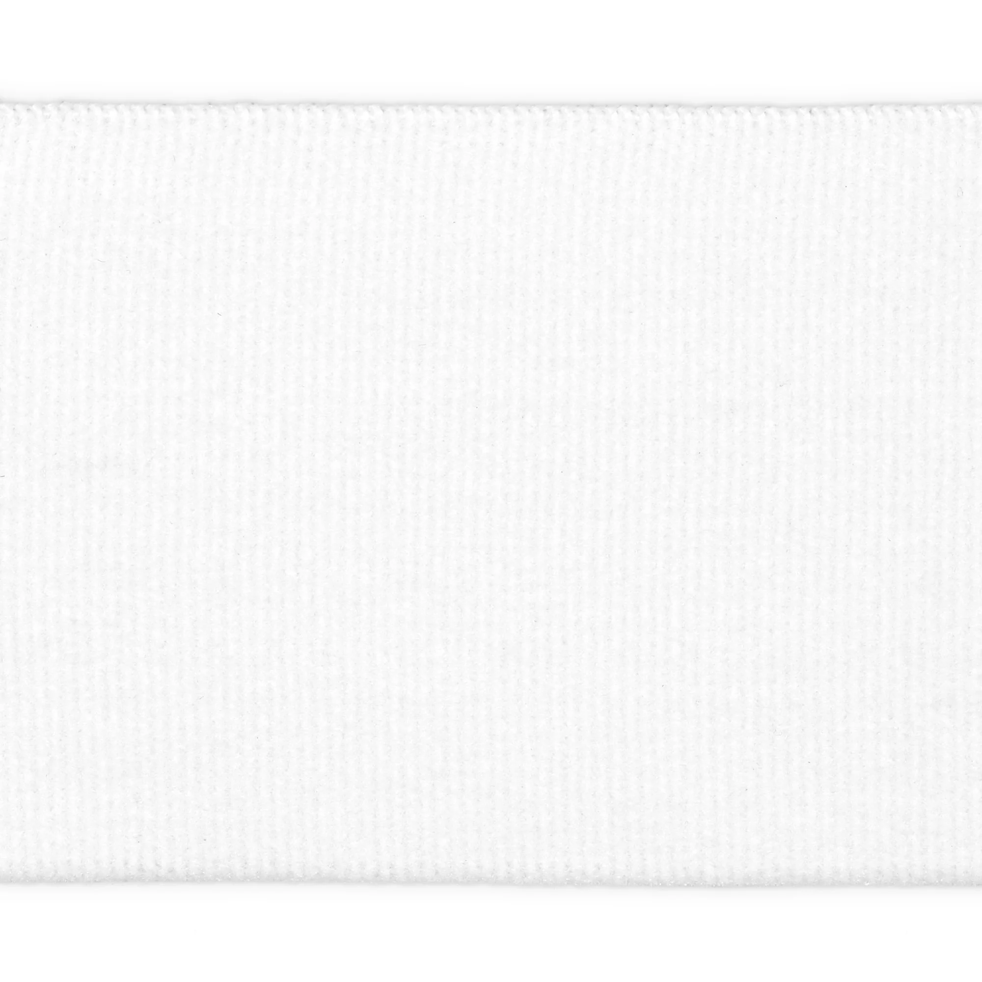 1-1/2" Soft Waistband Elastic, White, 2 yd - Image 3