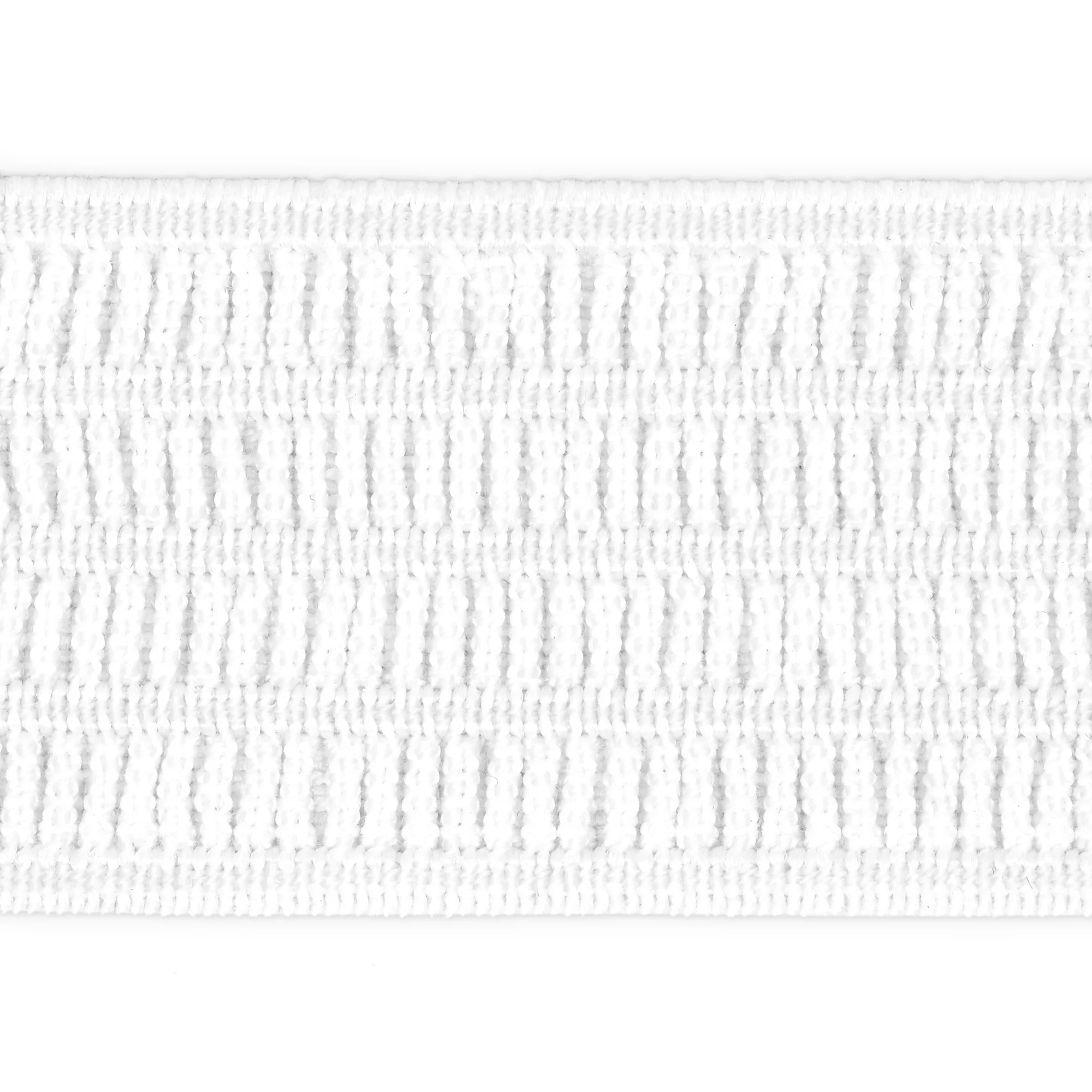 1-1/4" Lightweight Underwear Elastic, White, 4 yd - Image 3