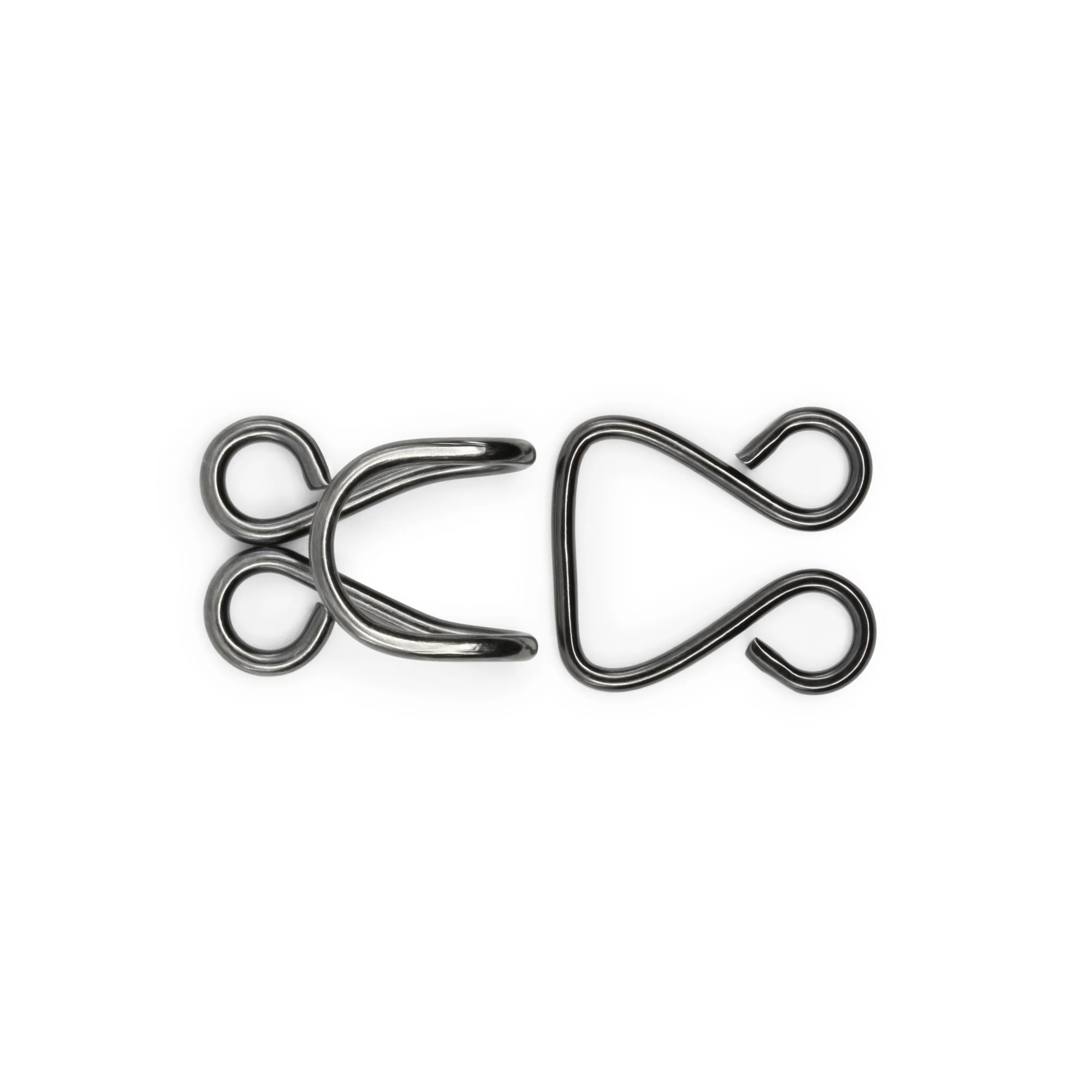 Hooks & Eyes, 3 pc, Black - Image 3