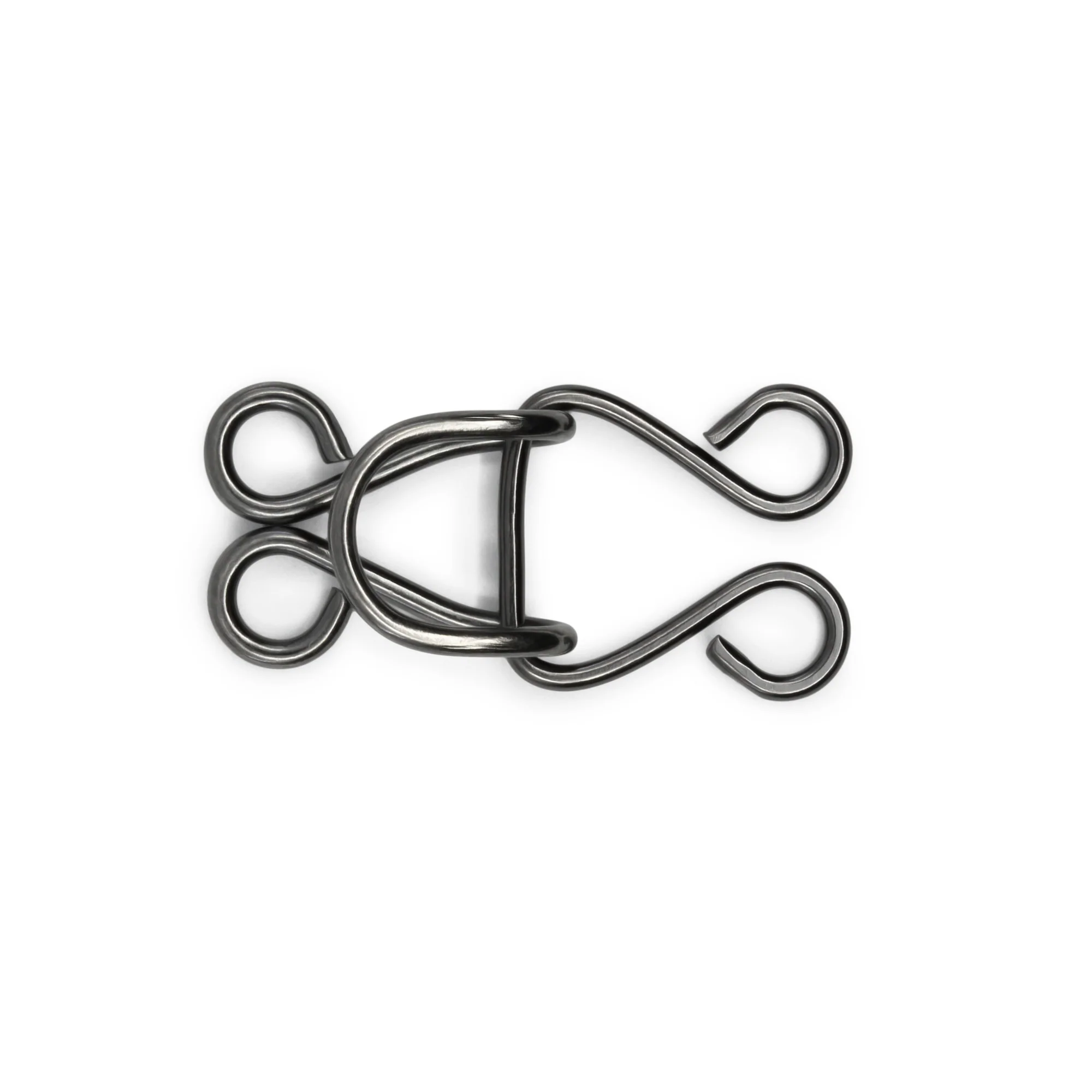 Hooks & Eyes, 3 pc, Black - Image 4