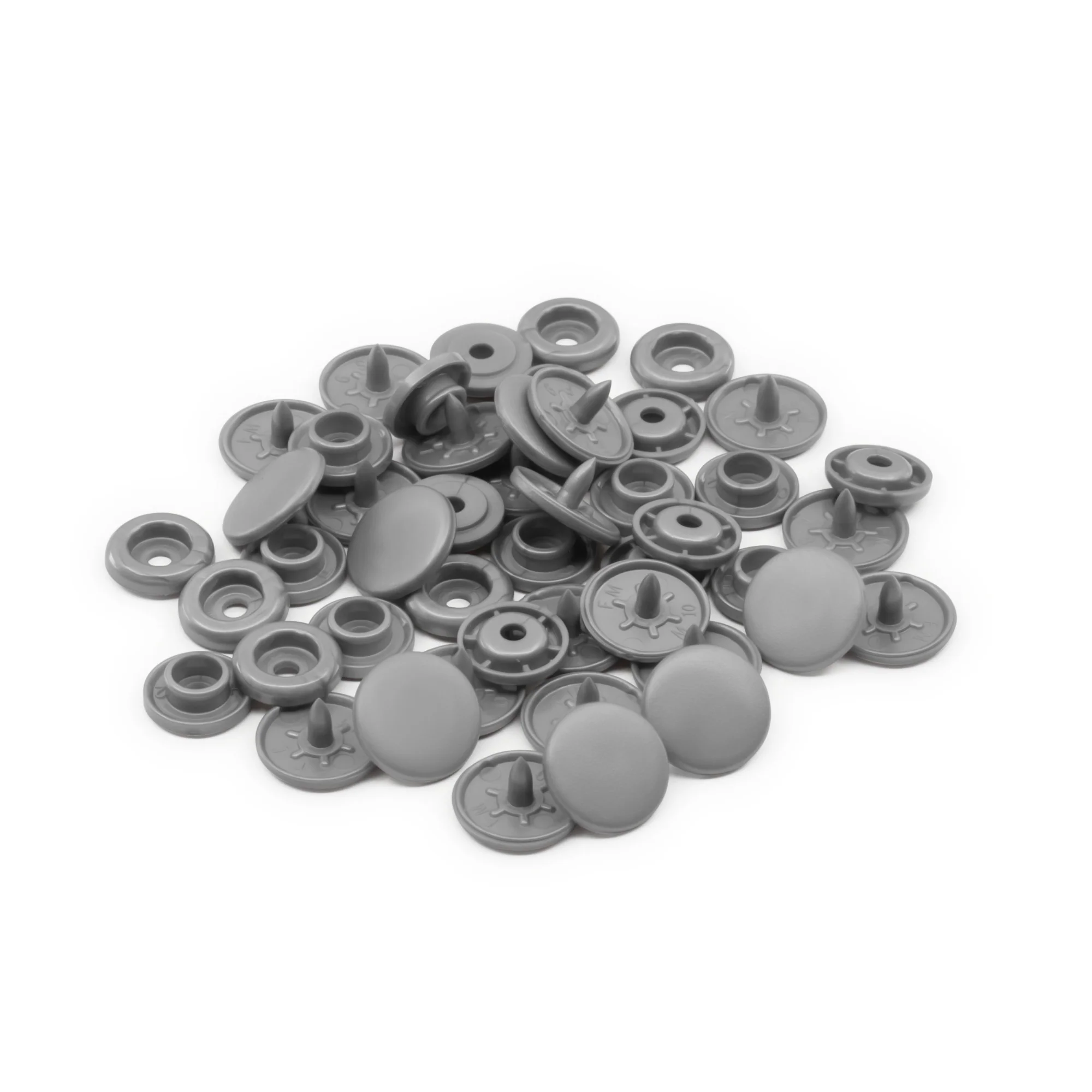 Plastic Color Snaps, 12 Sets, Nickel - Image 6