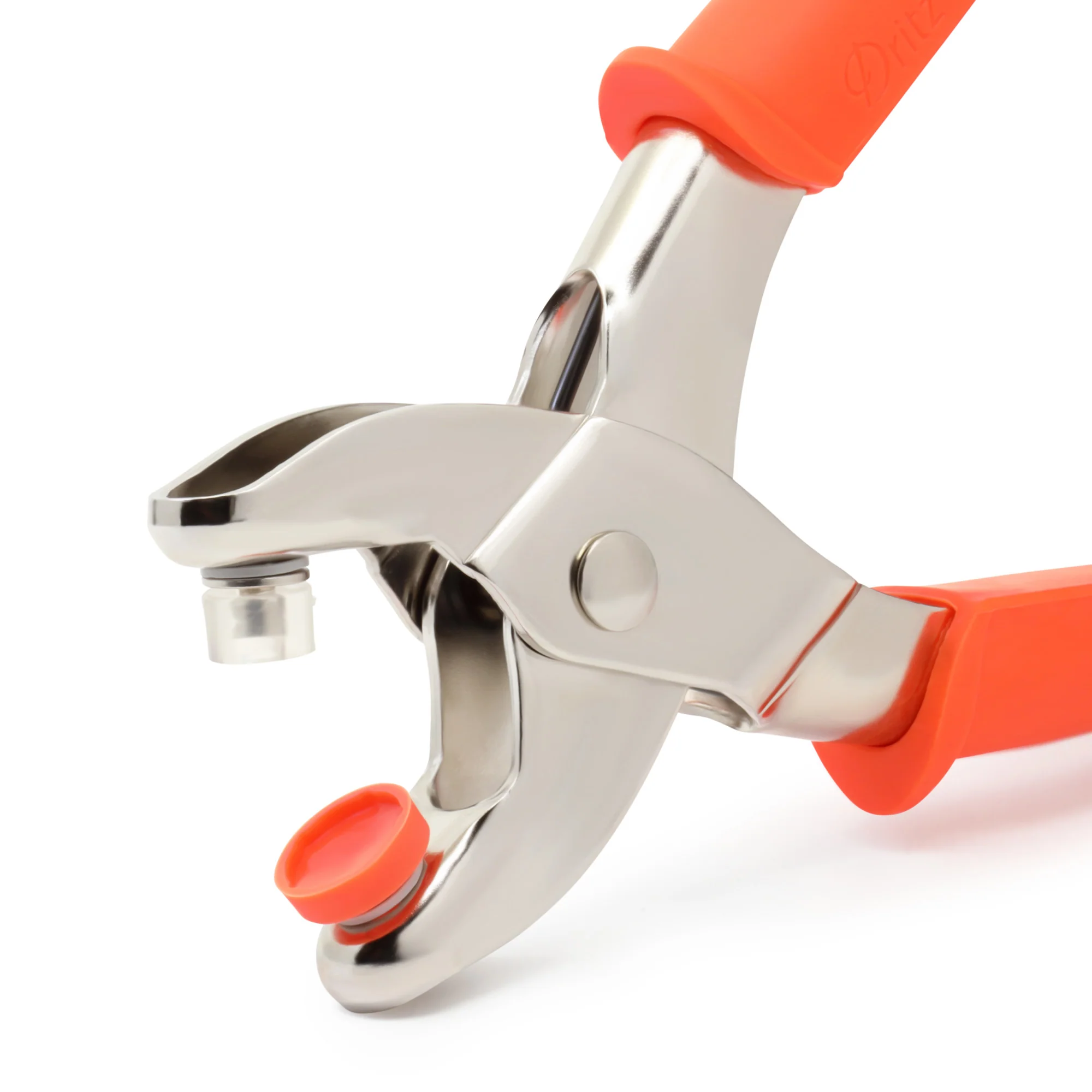 Plastic Snap Pliers for Size 20 Snaps, Orange - Image 3