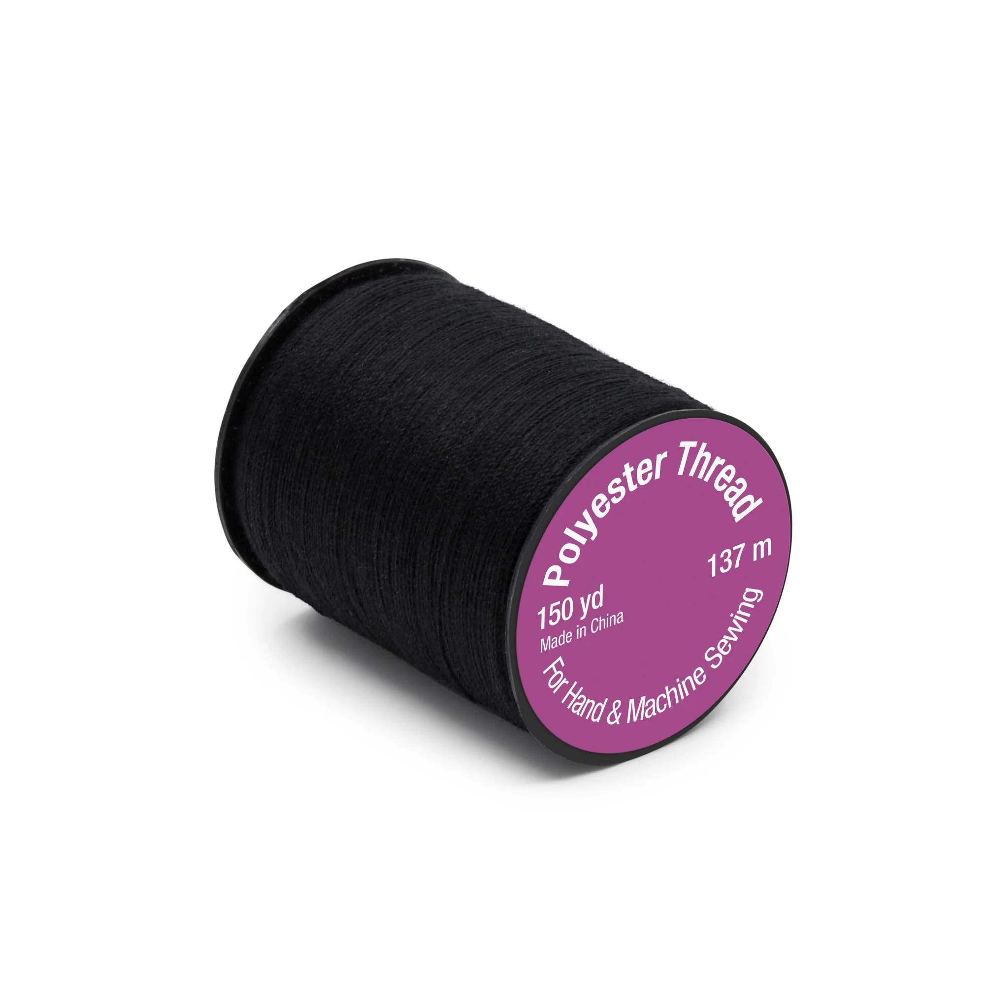 Polyester Thread, Black, 150 yd - Image 3