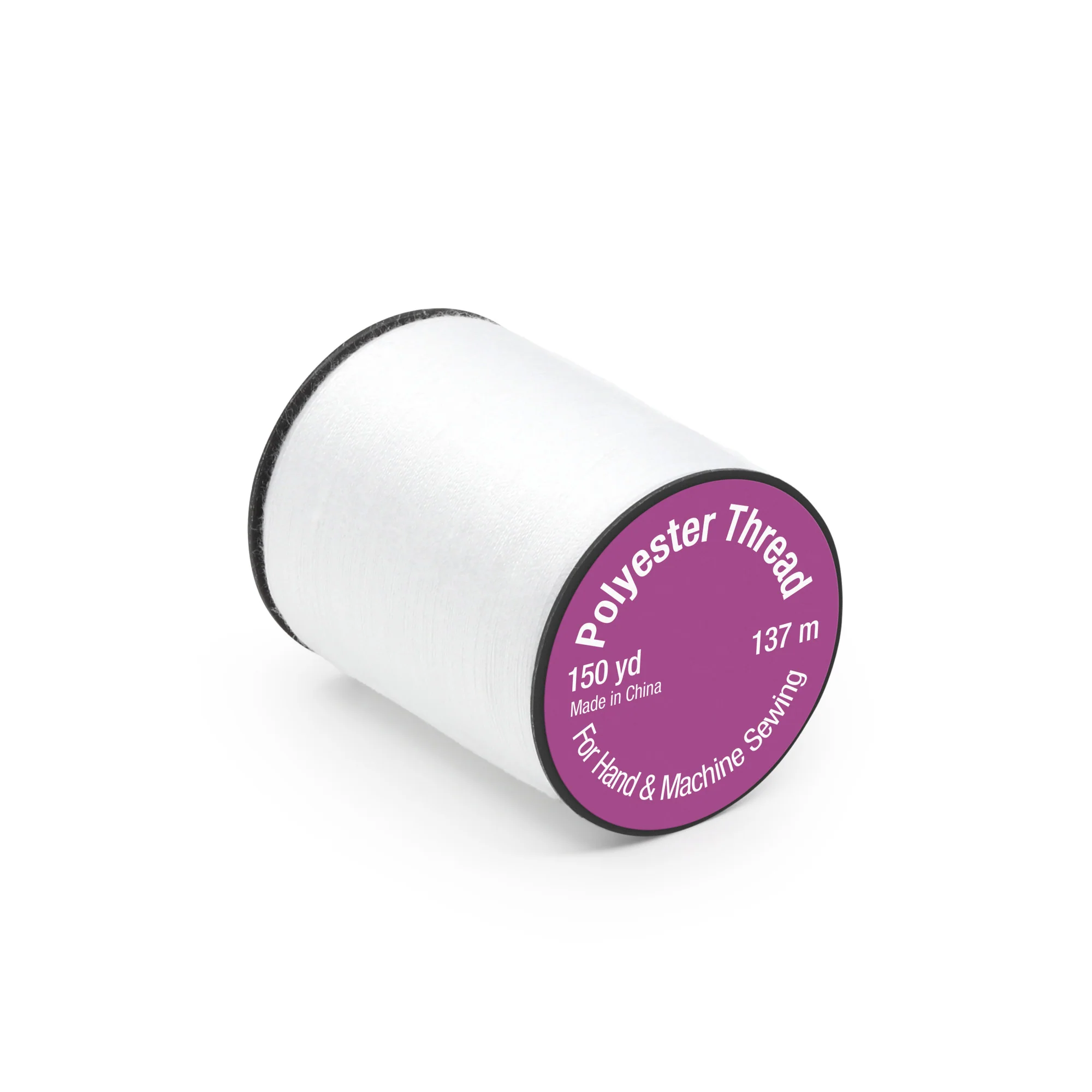 Polyester Thread, White, 150 yd - Image 3