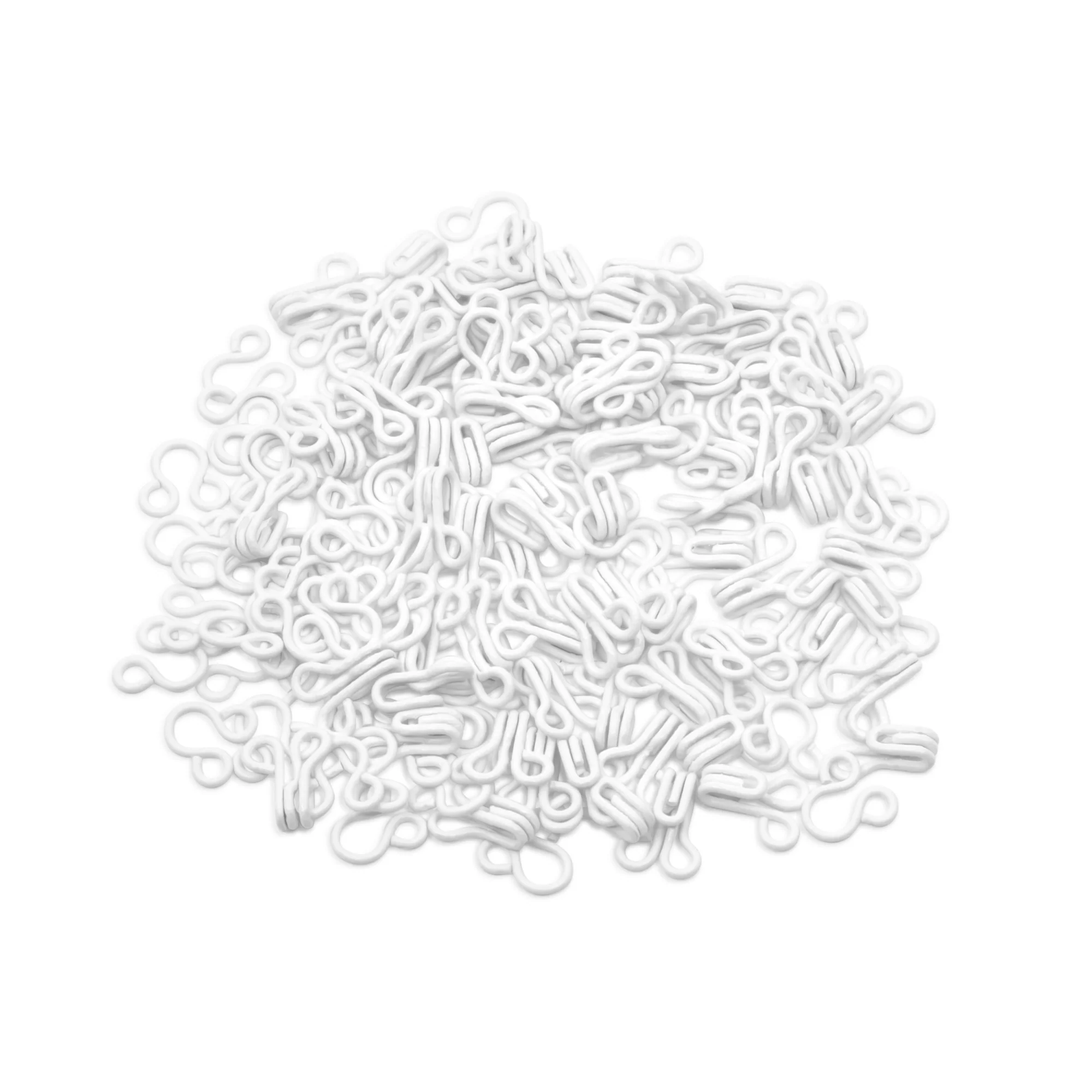 Hooks & Eyes, Size 1, 72 Sets, White - Image 5