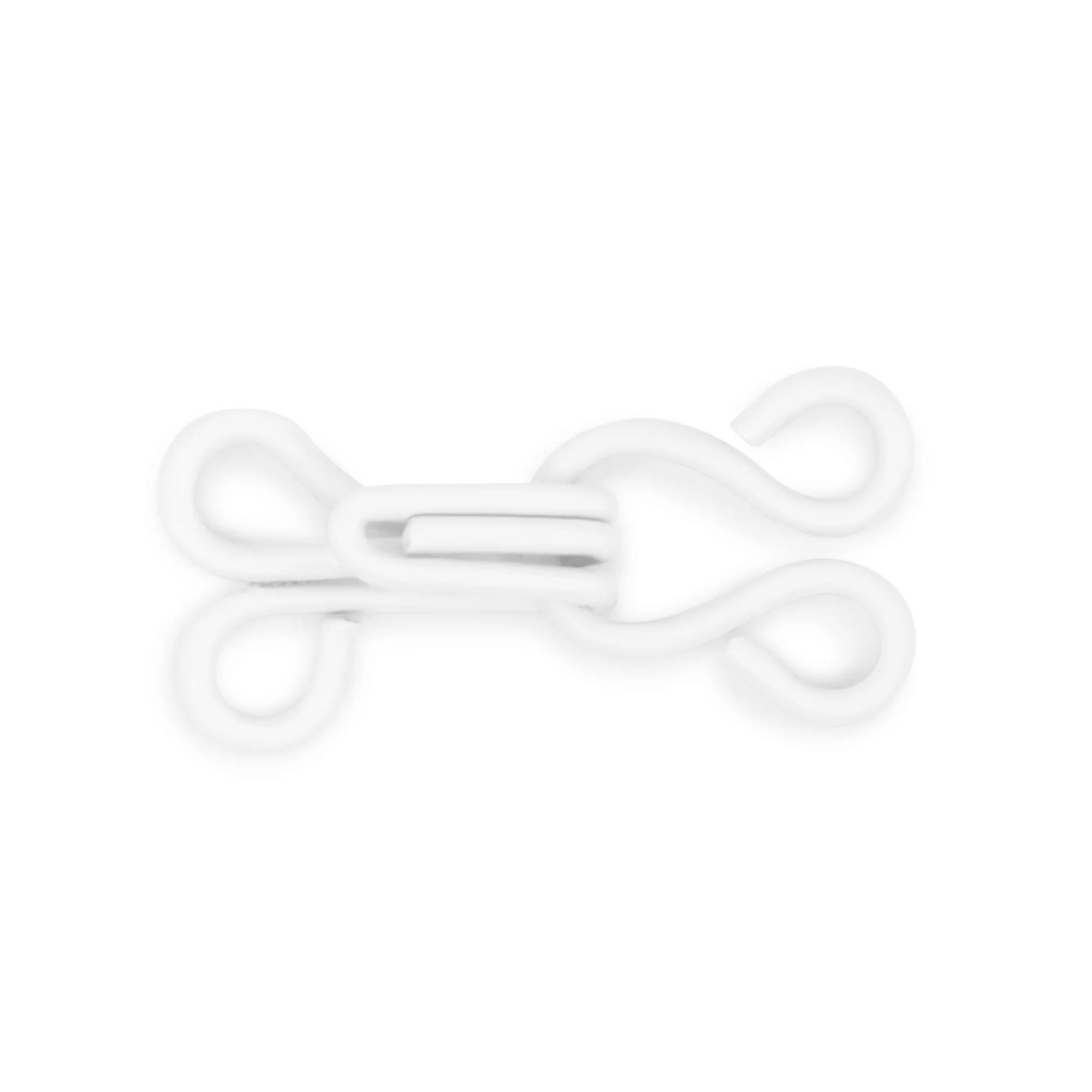 Hooks & Eyes, Size 2, 72 Sets, White - Image 4
