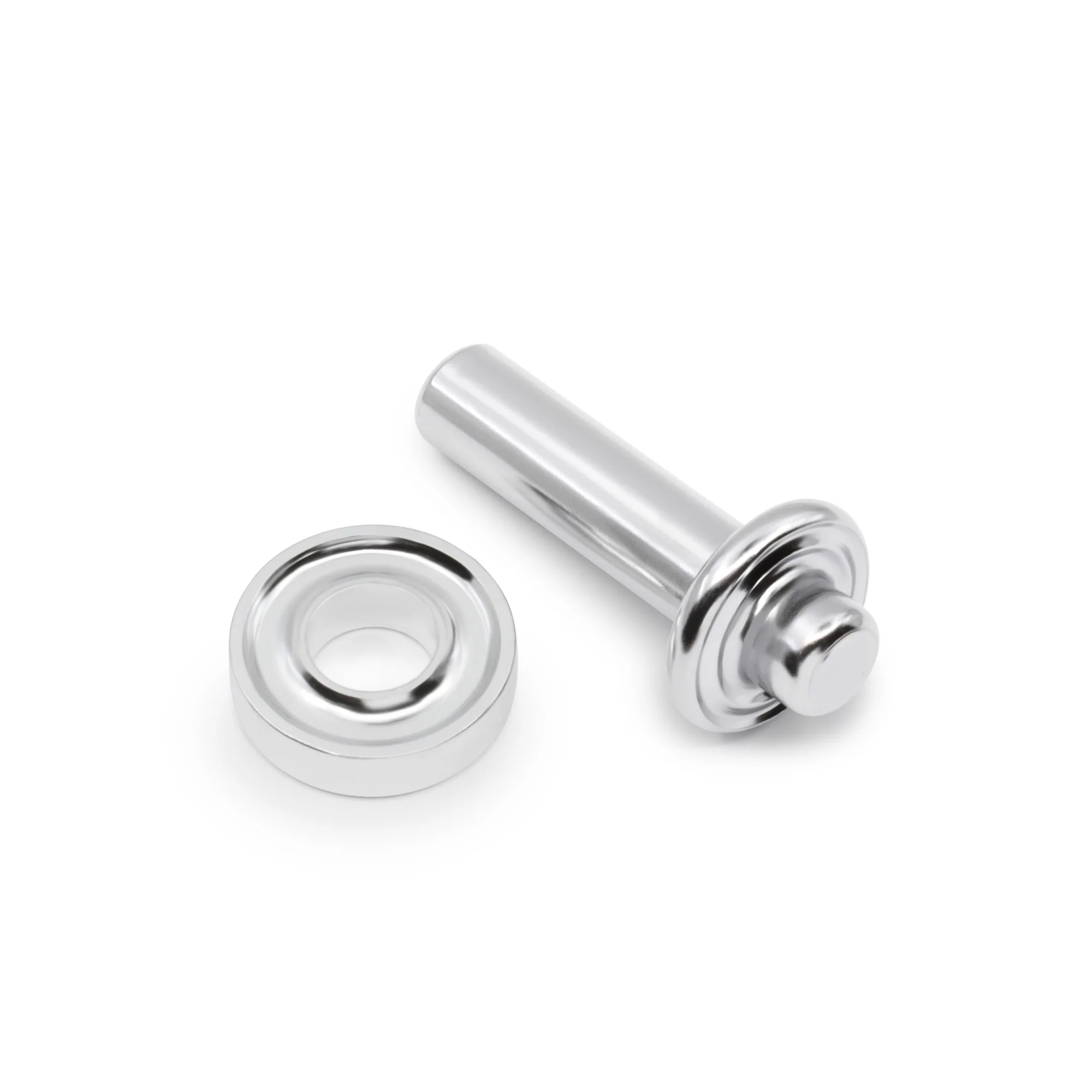 7/16" Extra-Large Eyelets & Tools, 72 Sets, Nickel - Image 3