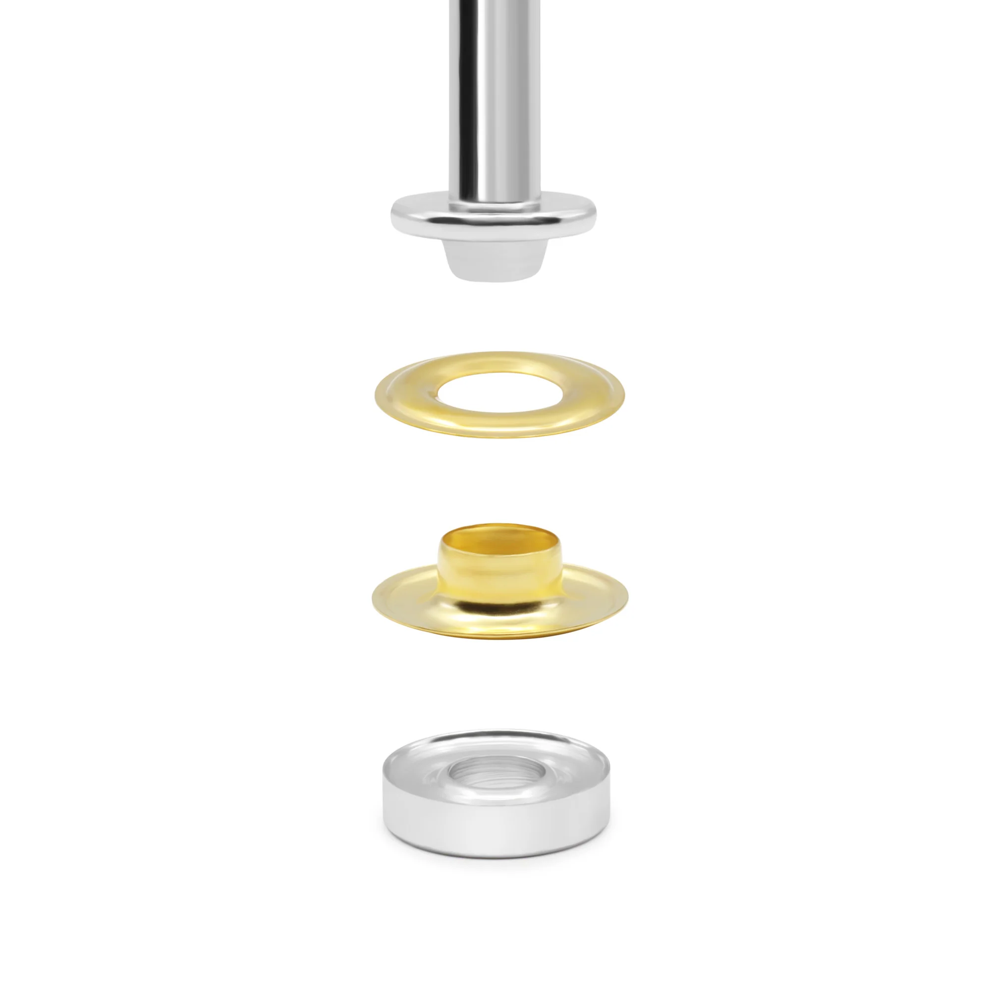 3/8" Grommets & Tools, 72 Sets, Gold - Image 6