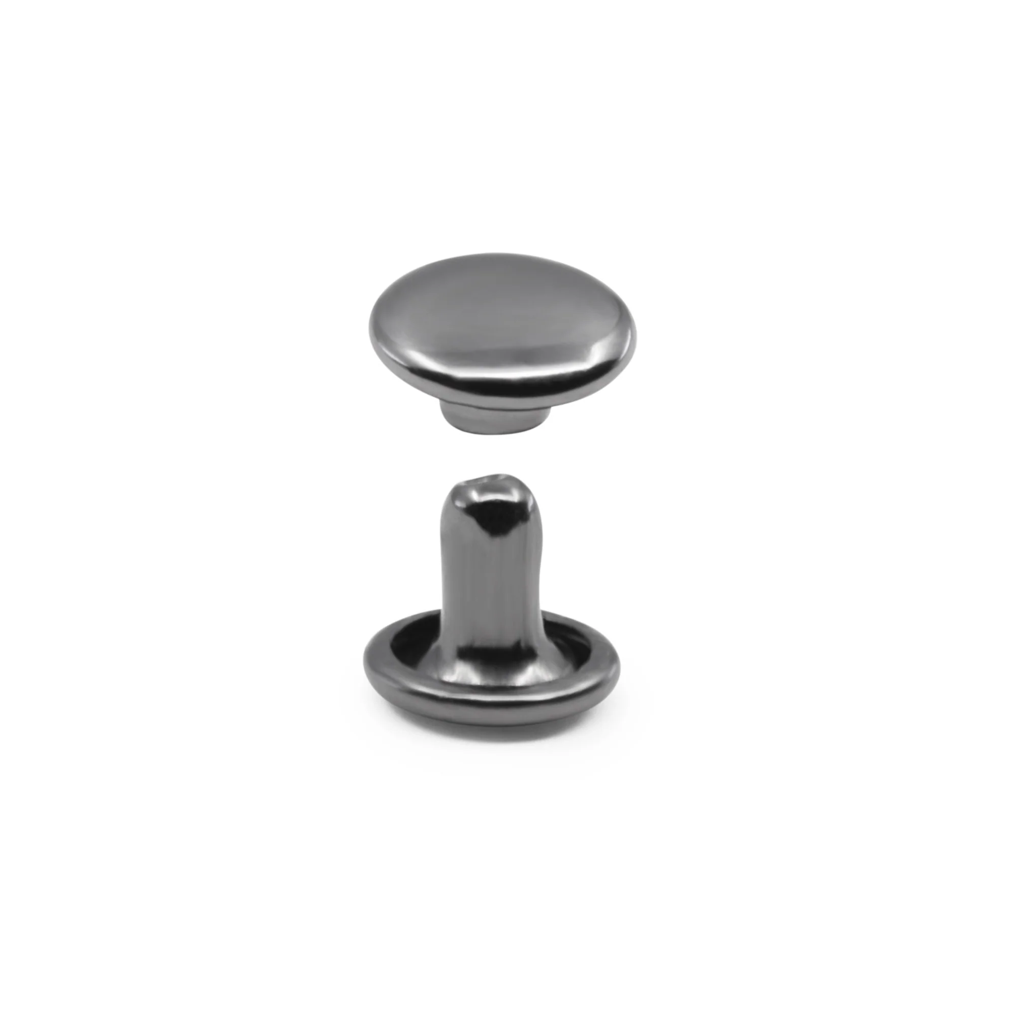Double-Cap Rivets & Tools, 120 Sets, Gunmetal - Image 3