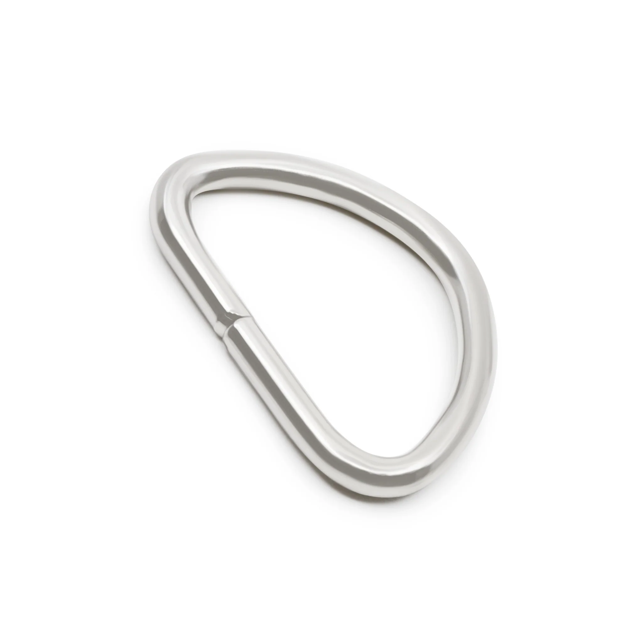 3/4" D-Rings, Nickel, 24 pc - Image 2