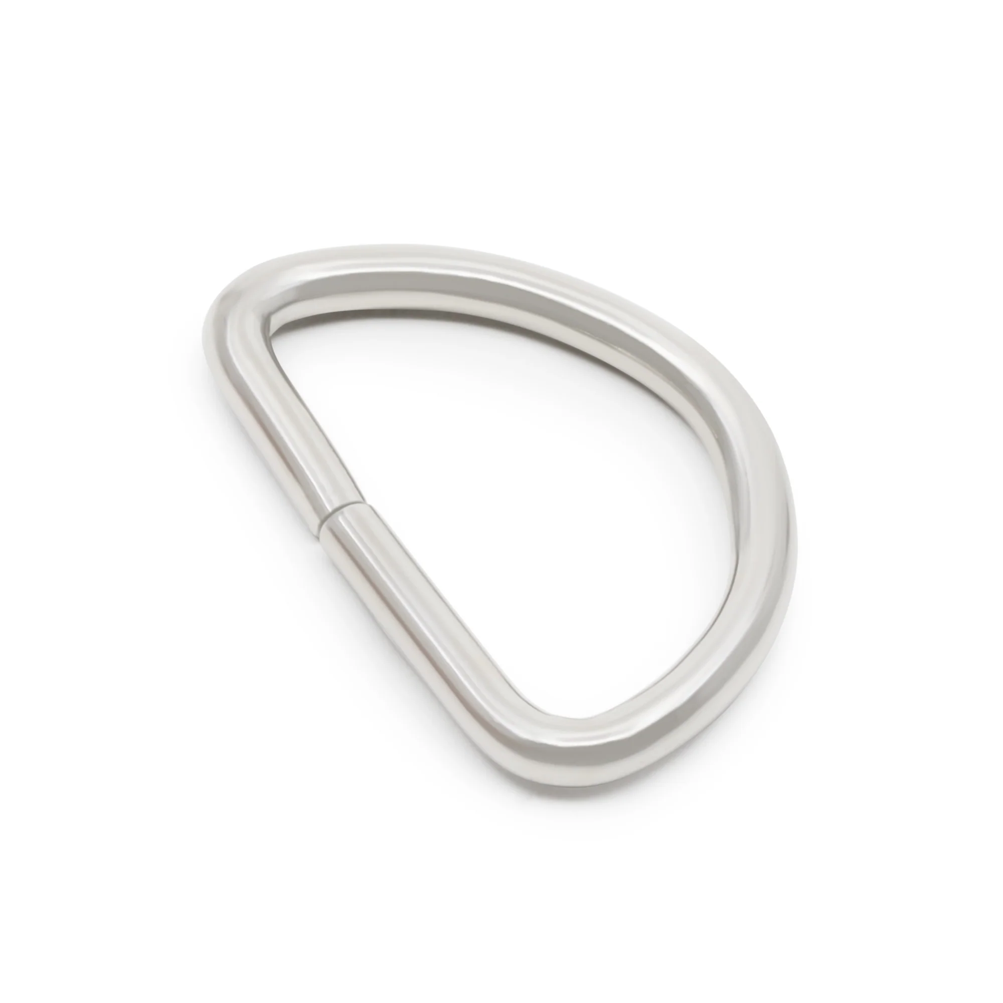 1" D-Rings, Nickel, 24 pc - Image 2