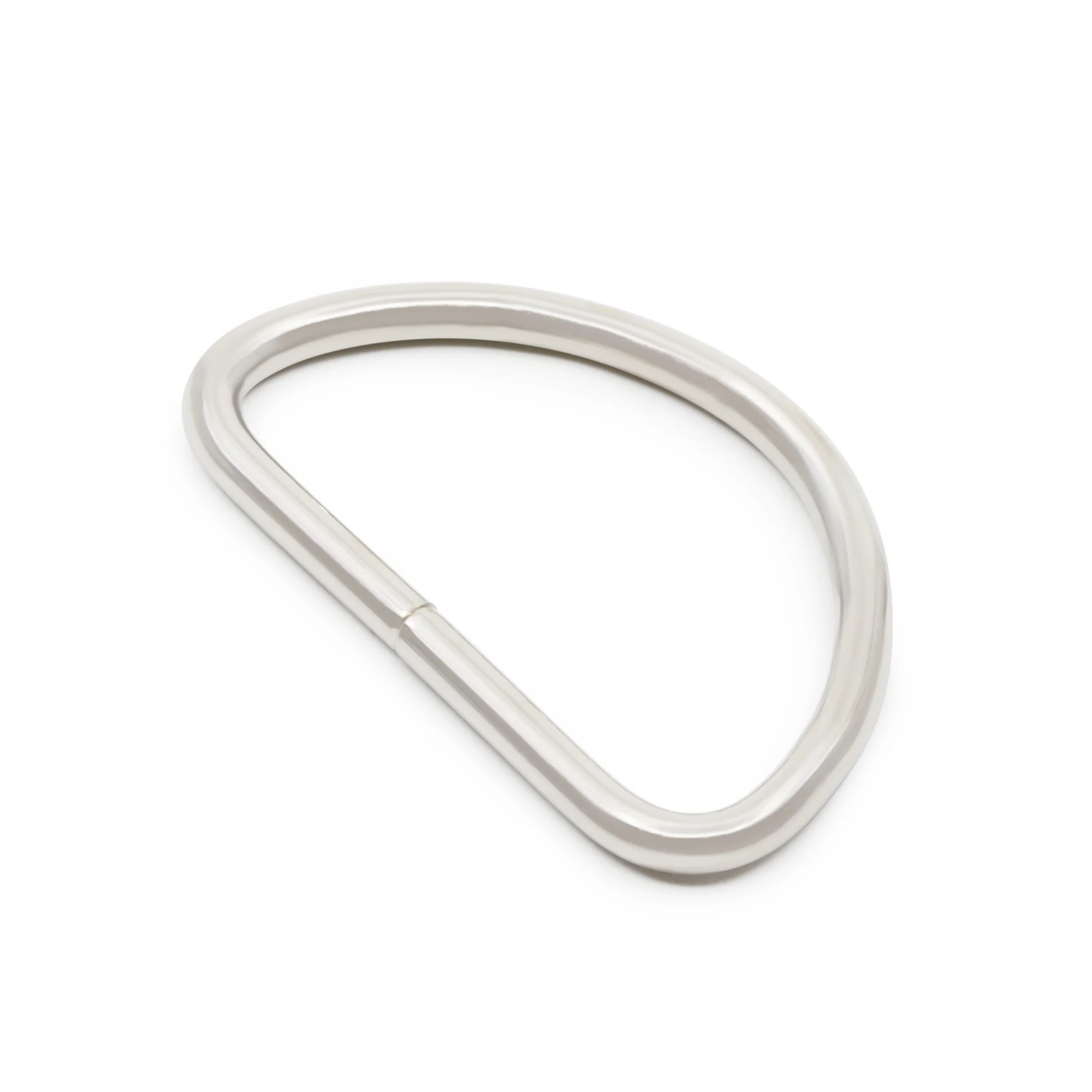 1-1/4" D-Rings, Nickel, 24 pc - Image 2