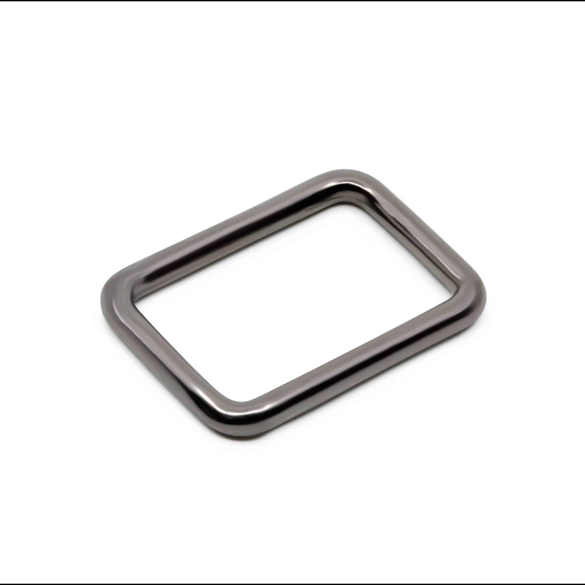 1" Rectangle Rings, Gunmetal, 12 pc - Image 2