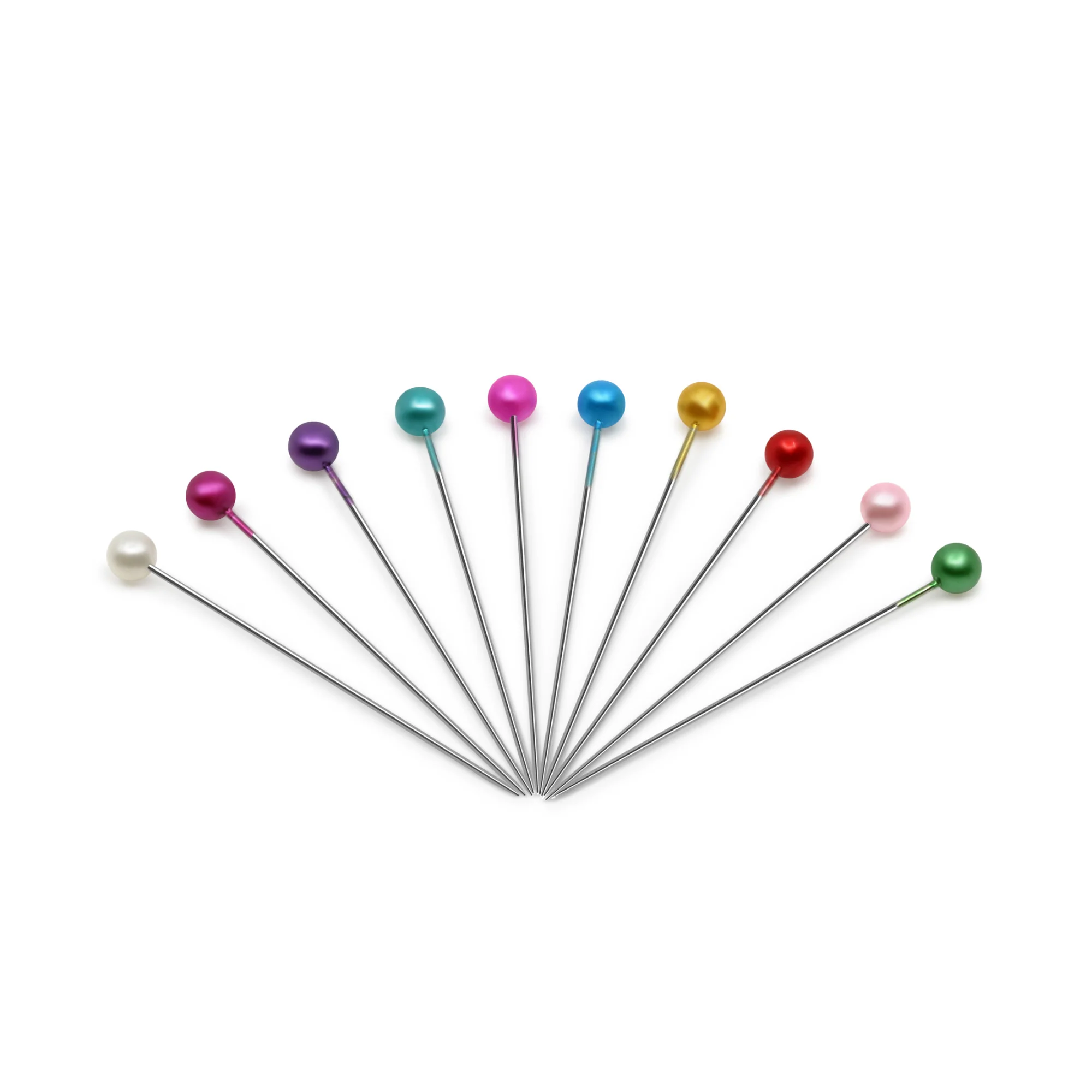 1-1/2" Long Pearlized Pins, Assorted, 1440 pc - Image 4
