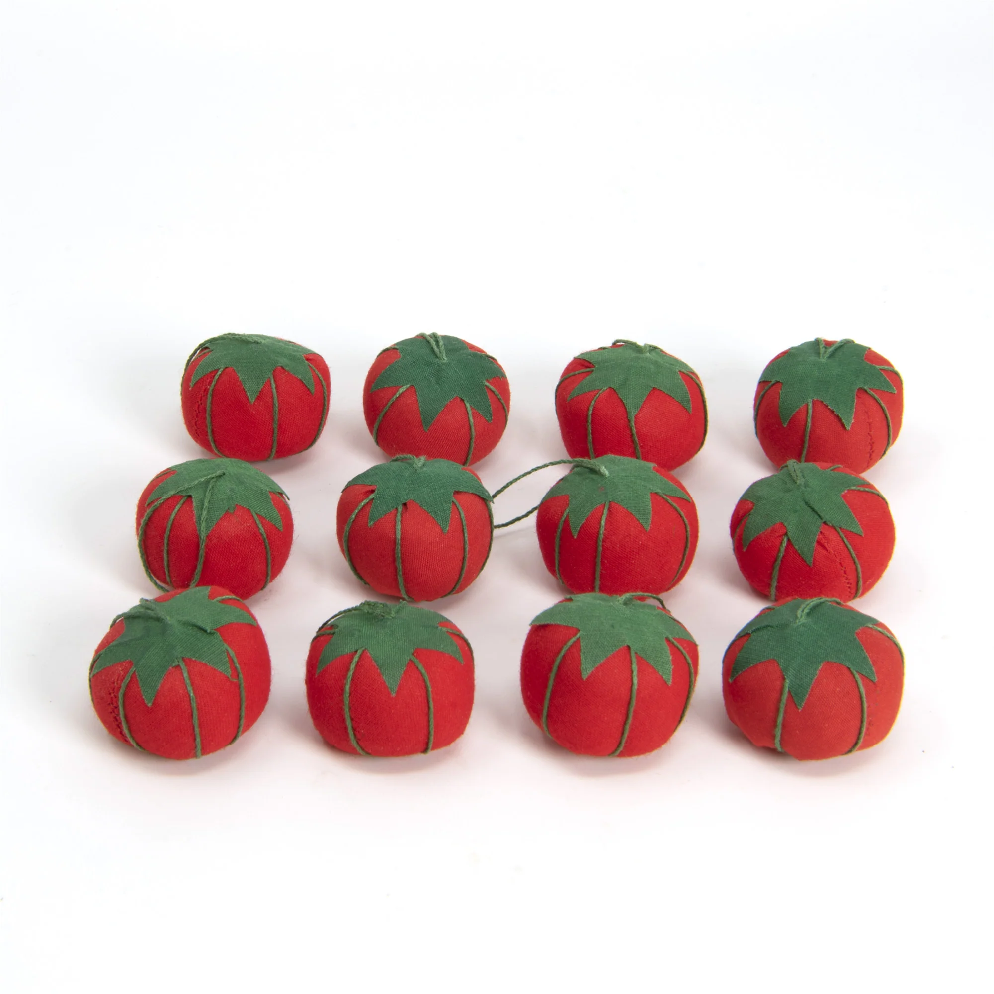 1" Tiny Tomato Pin Cushions, 12 pc - Image 2
