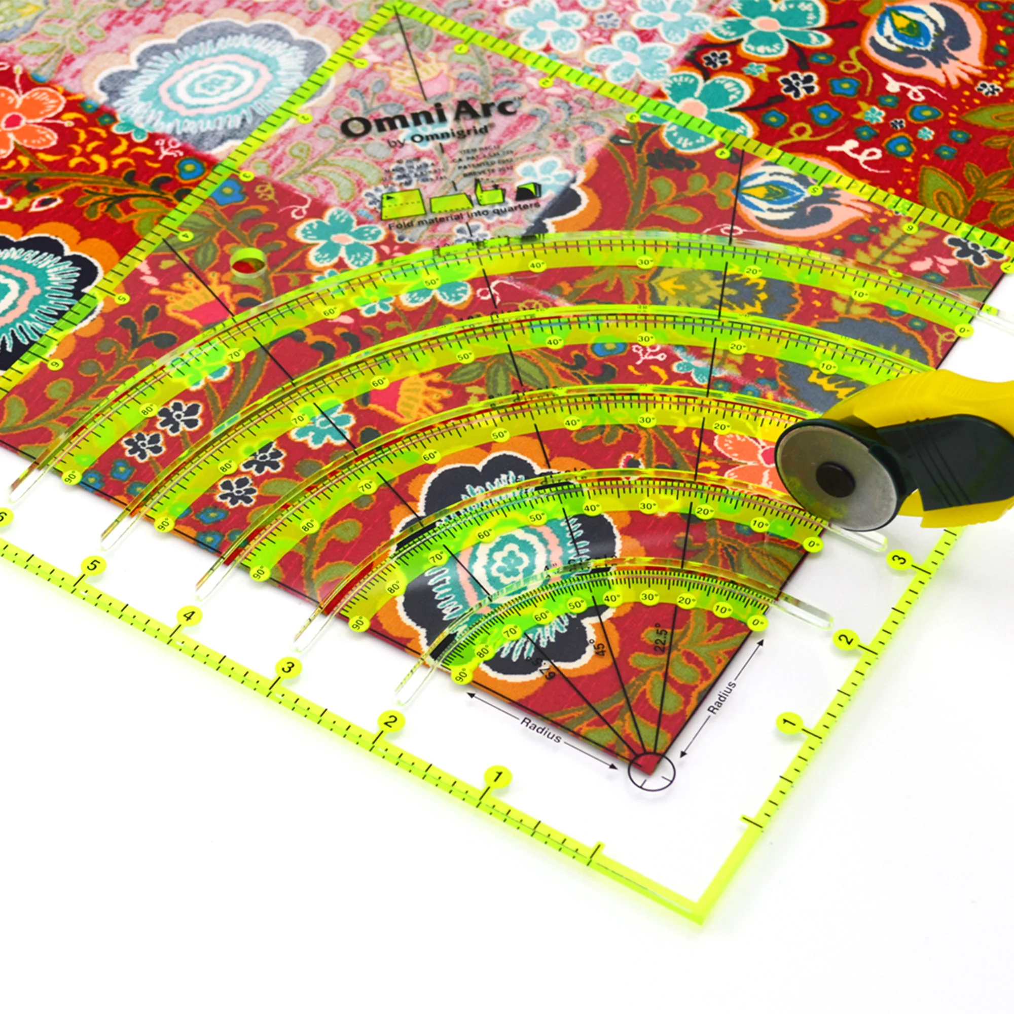 Non-Slip Circle Cutter Ruler - Image 2