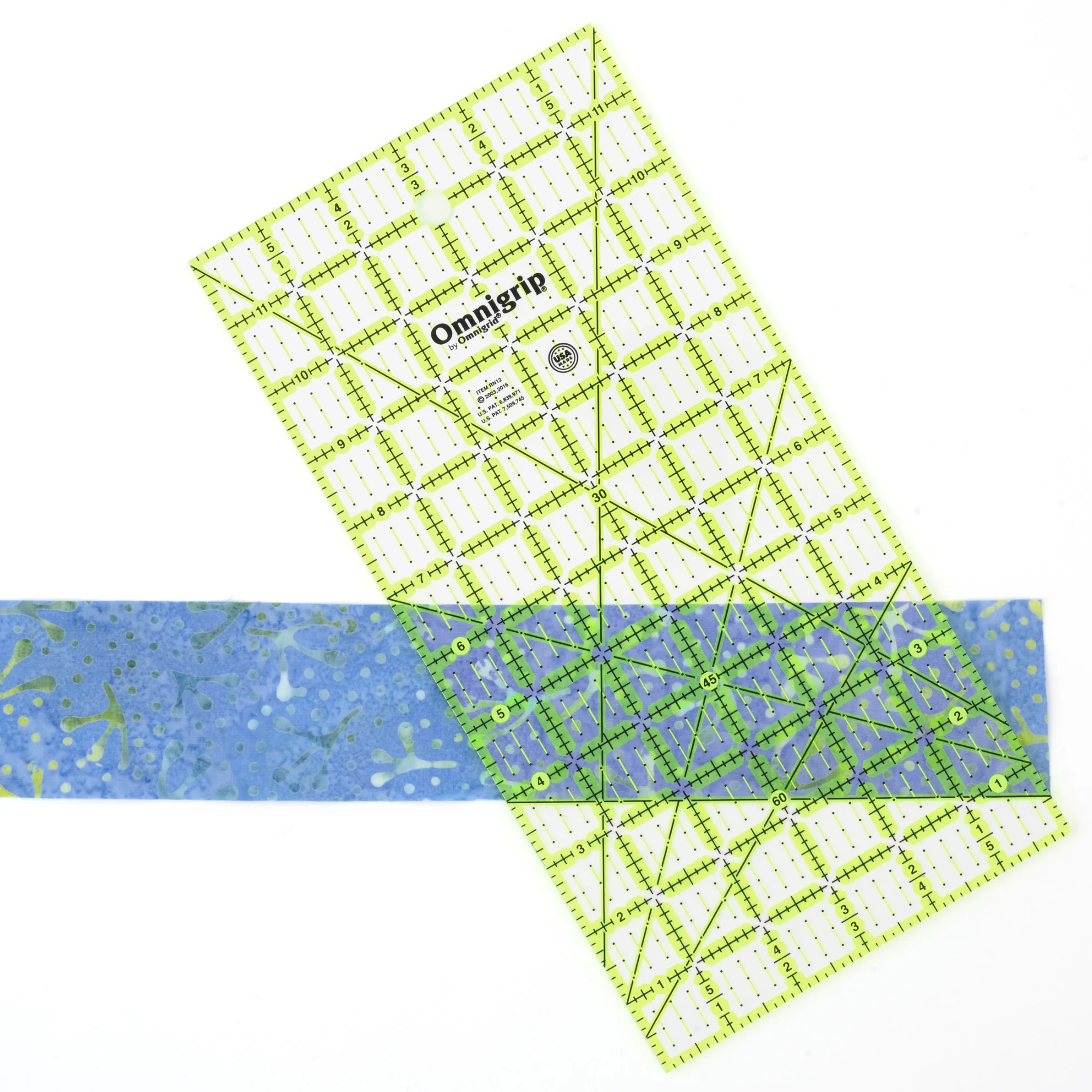 Neon Rectangle Ruler, 6" x 12" - Image 2