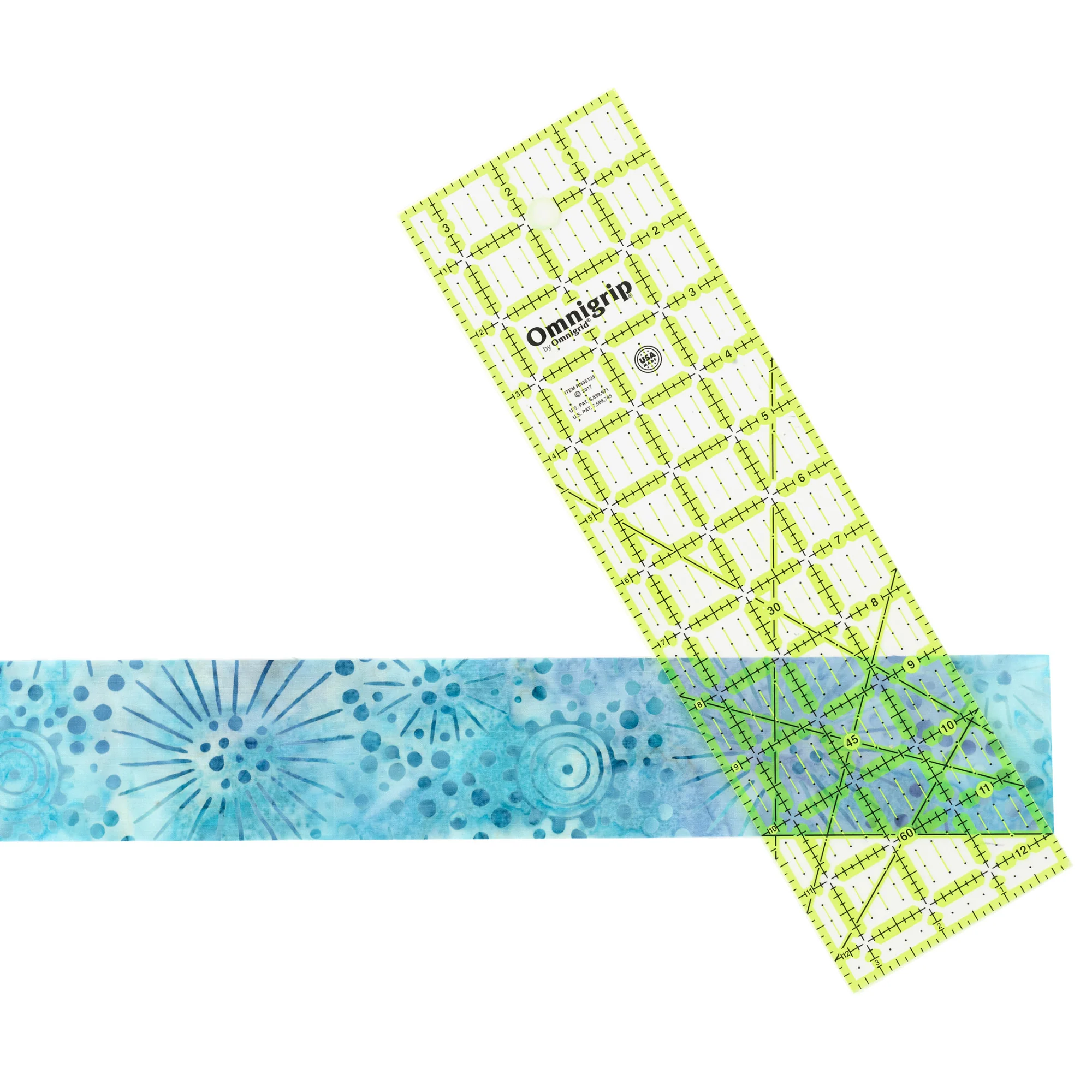 Neon Rectangle Ruler, 3-1/2" x 12-1/2" - Image 2