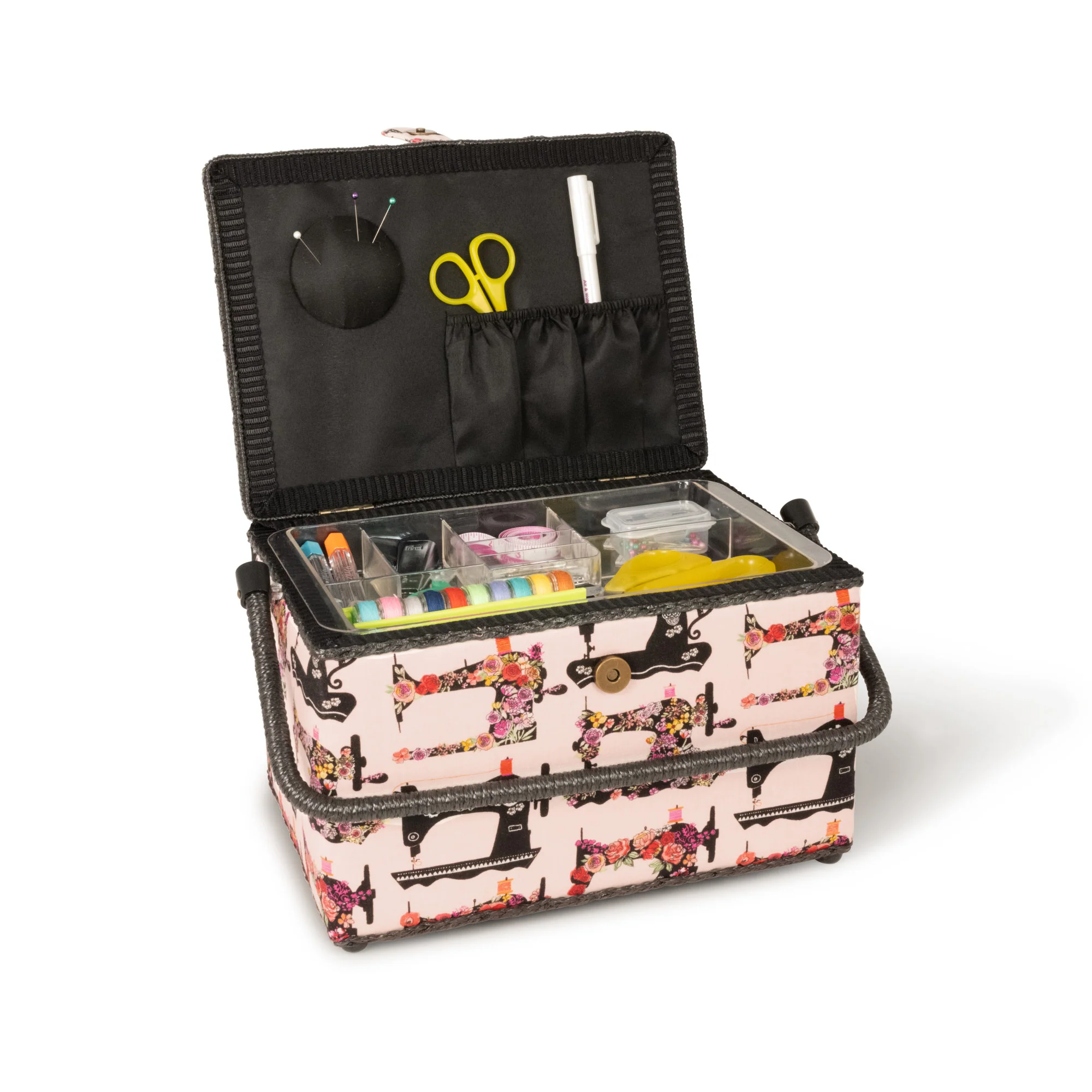 Rectangular Sewing Basket, Large - Image 5