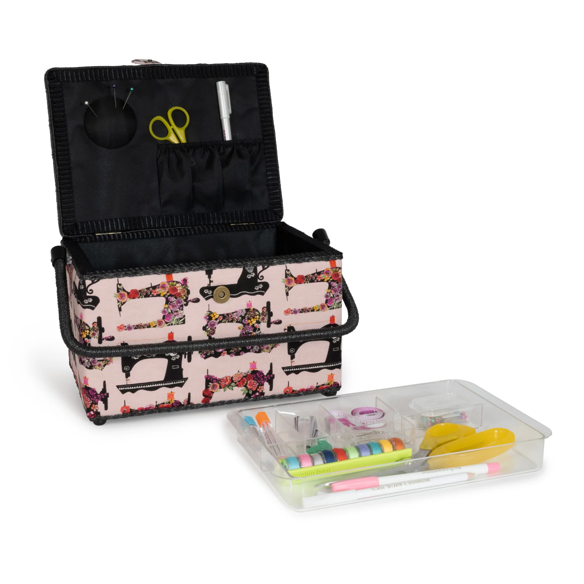 Rectangular Sewing Basket, Large - Image 6
