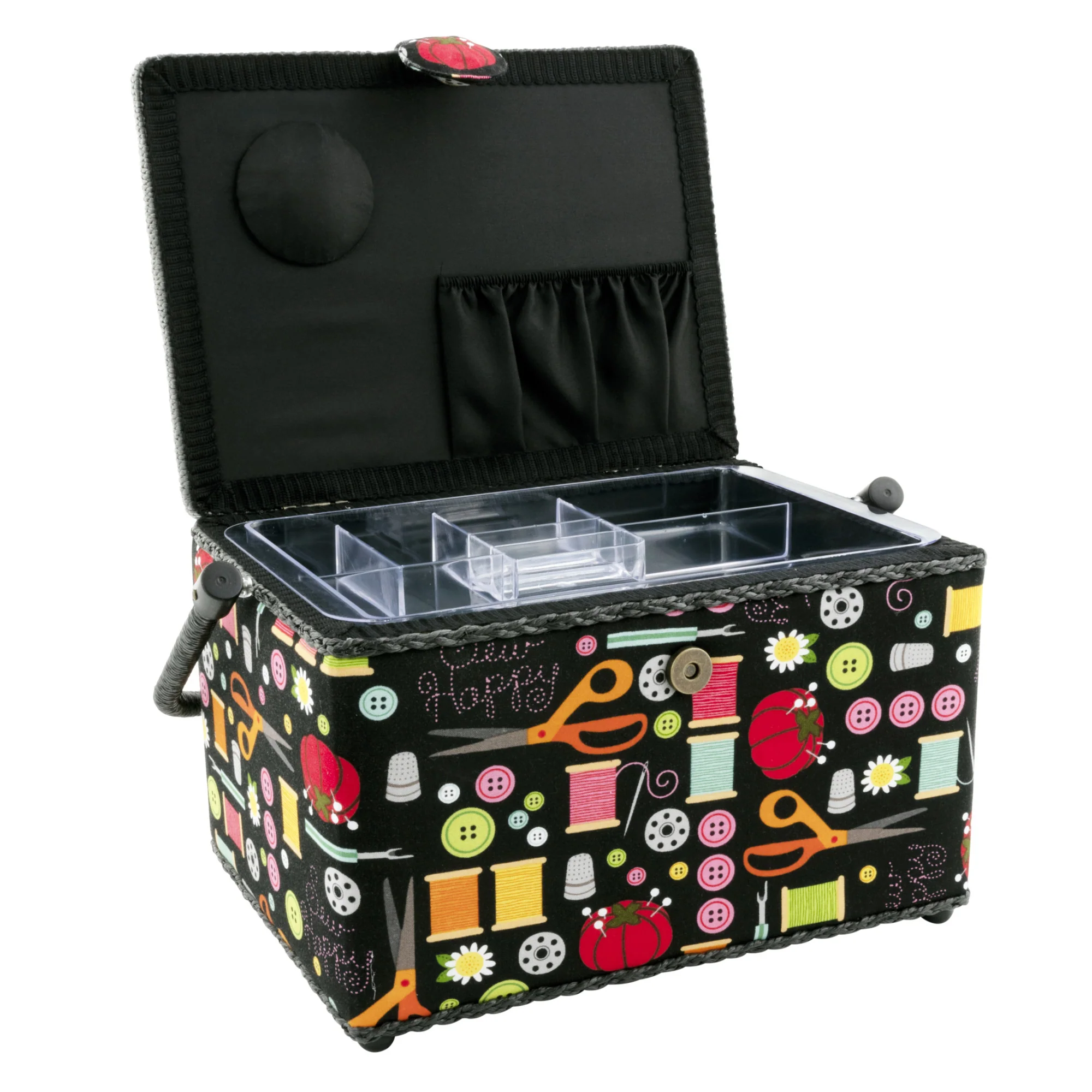 Rectangular Sewing Basket, Large - Image 2