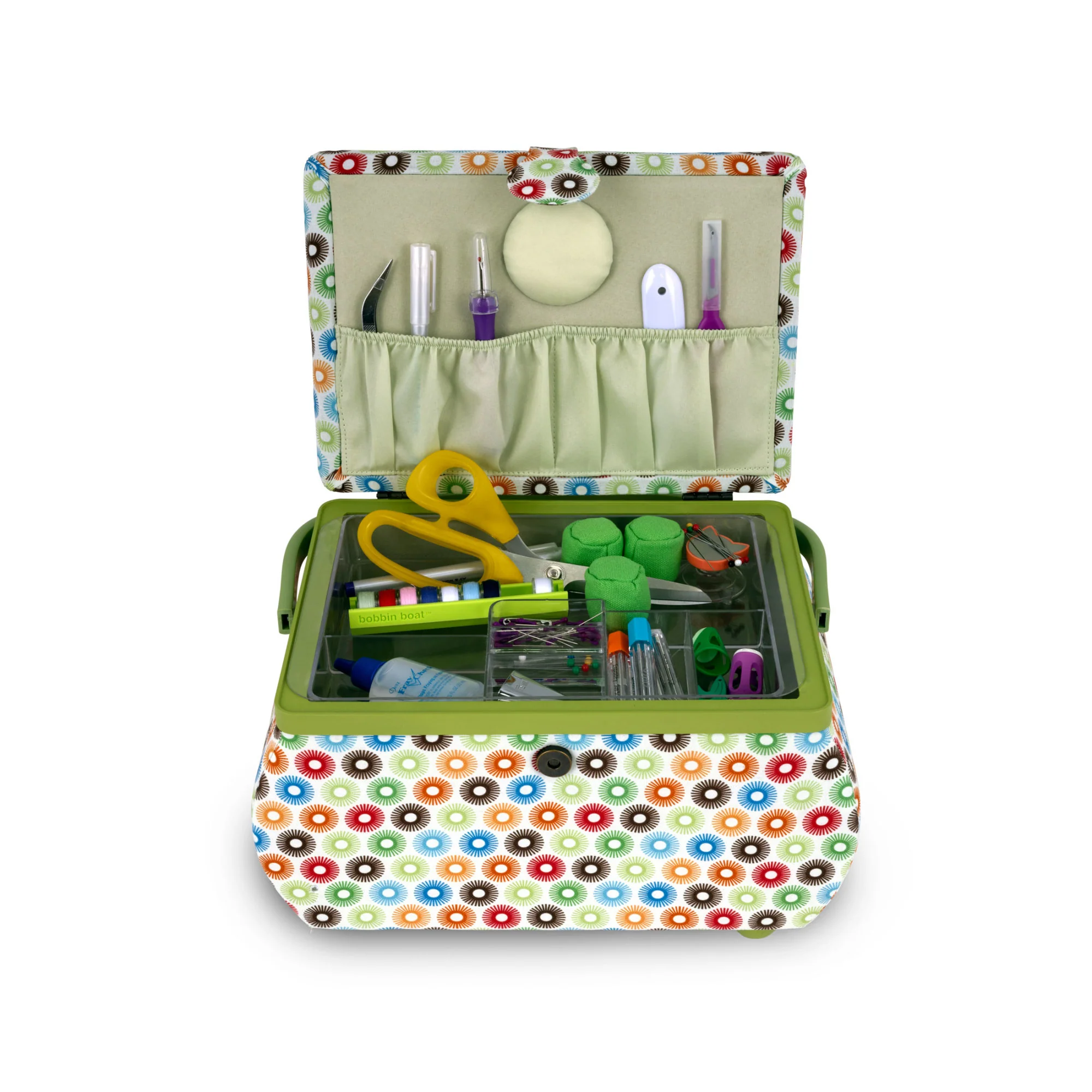 Curved Sewing Basket, Large - Image 5