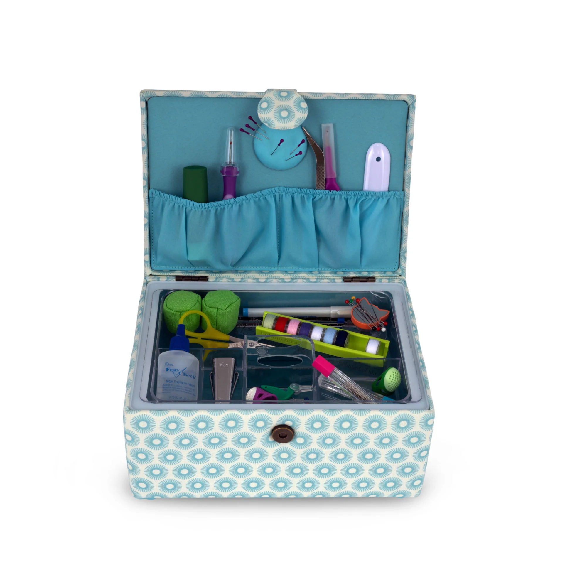 Rectangular Sewing Basket, Small - Image 5